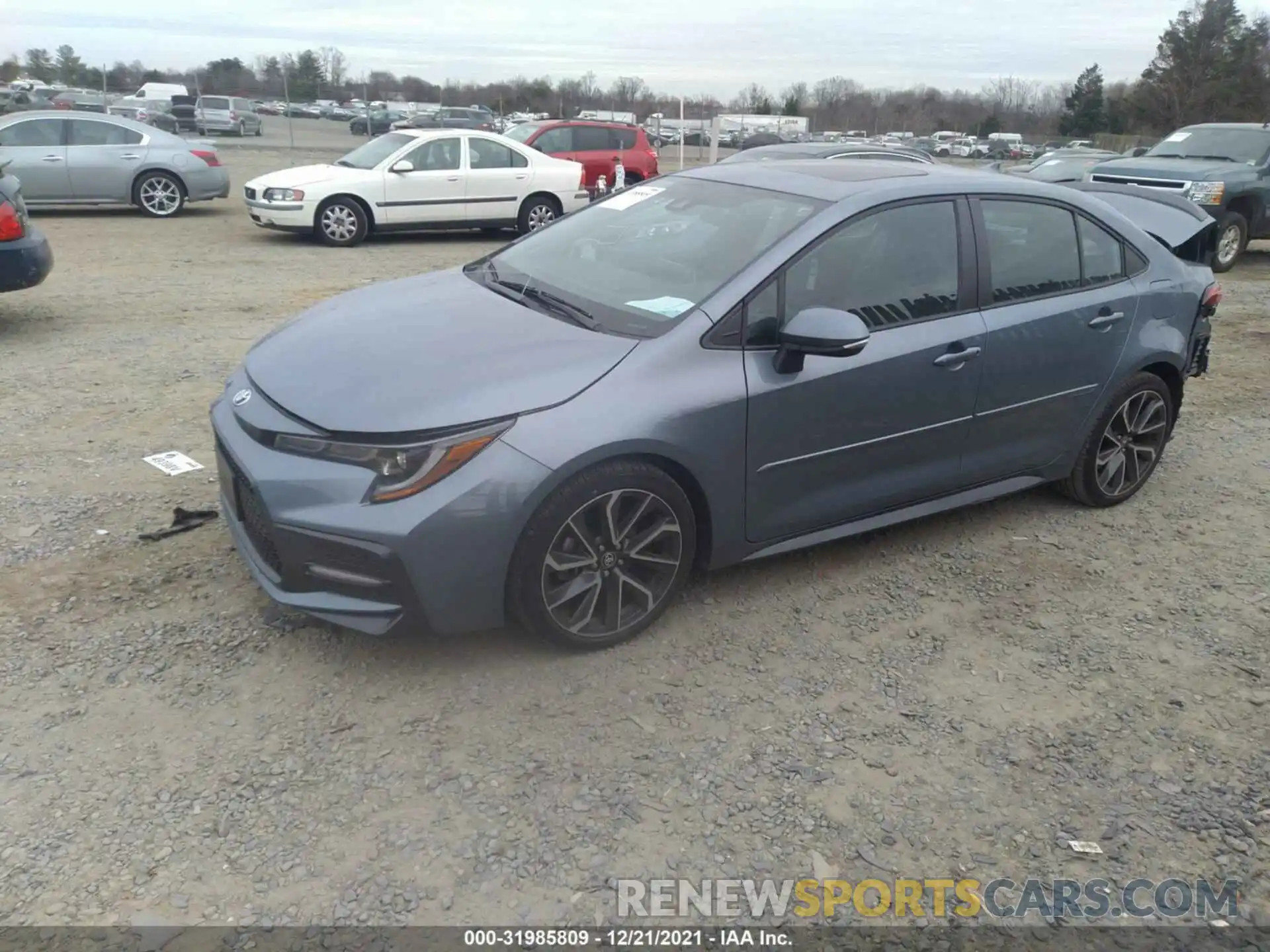 2 Photograph of a damaged car 5YFT4RCE1LP022323 TOYOTA COROLLA 2020