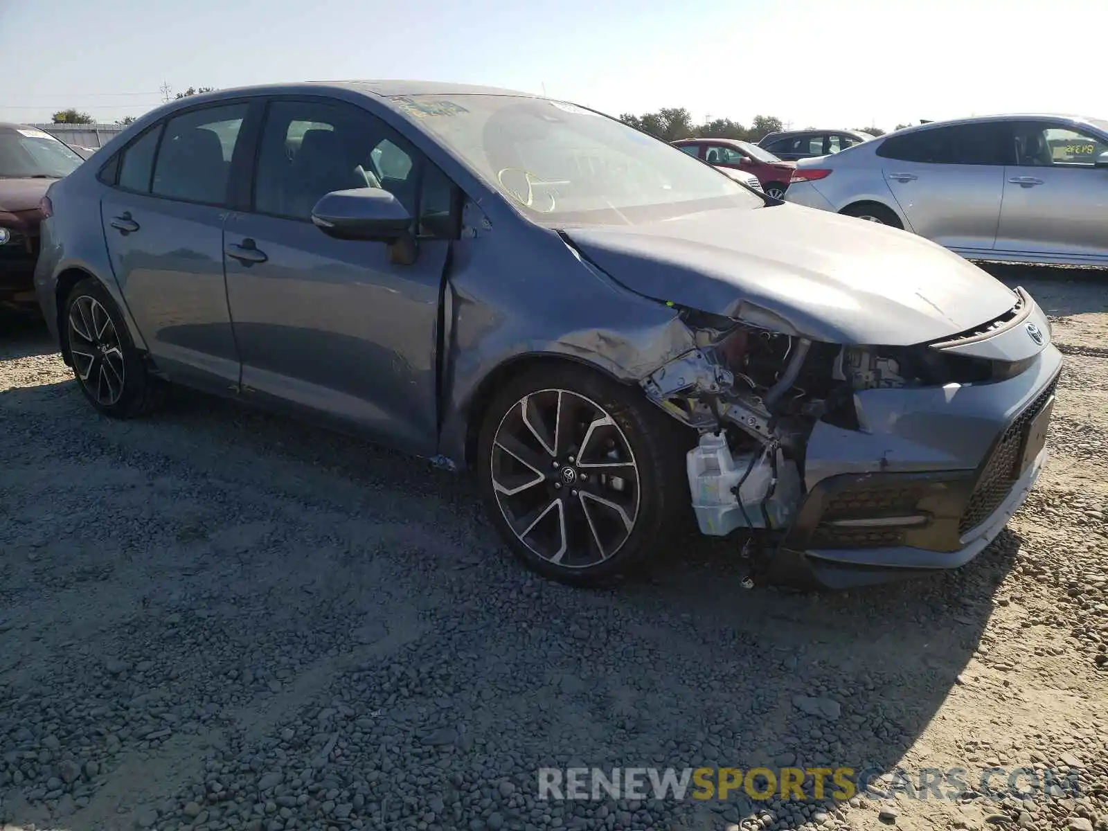 1 Photograph of a damaged car 5YFT4RCE1LP039865 TOYOTA COROLLA 2020