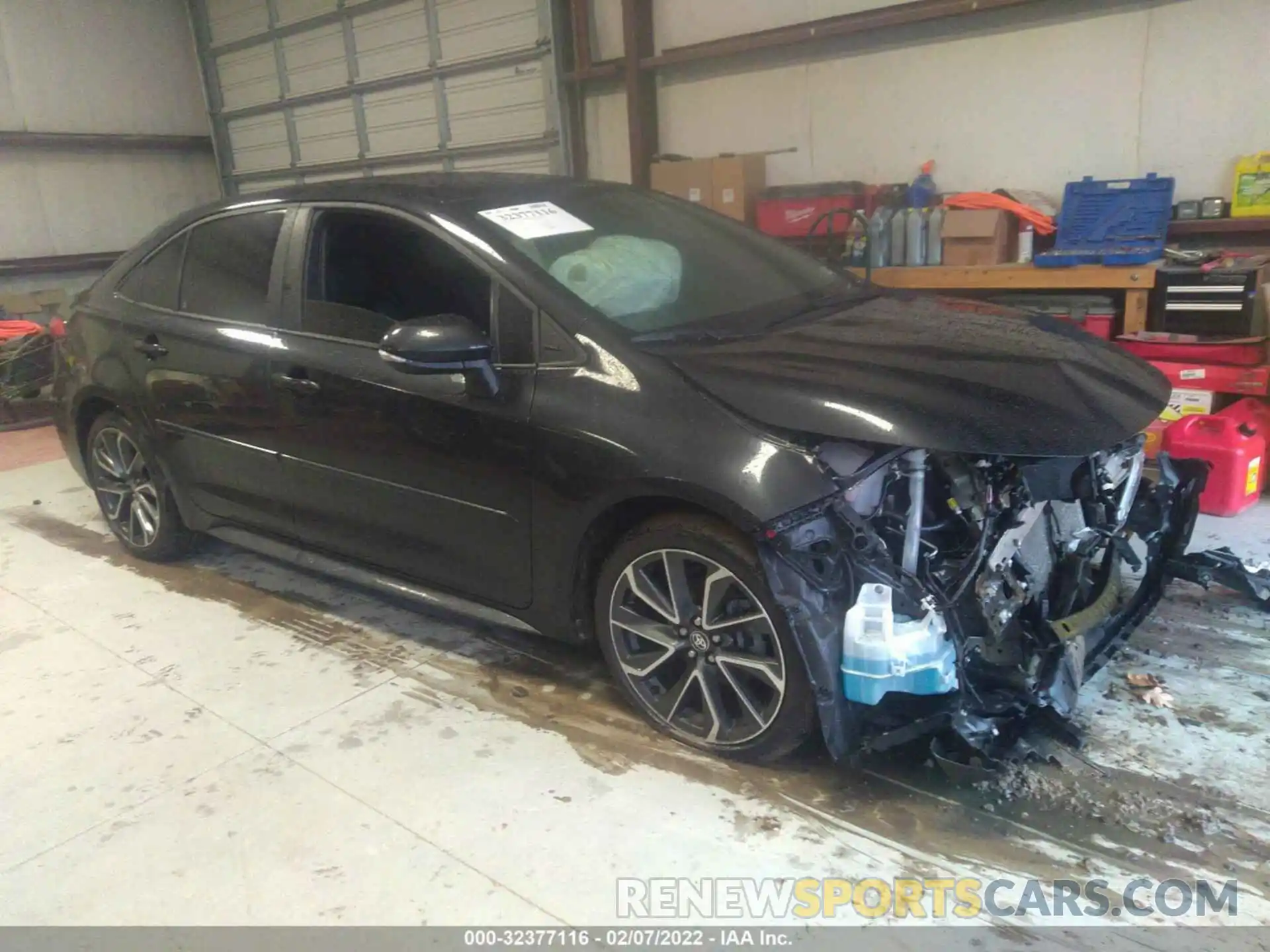 1 Photograph of a damaged car 5YFT4RCE1LP046797 TOYOTA COROLLA 2020