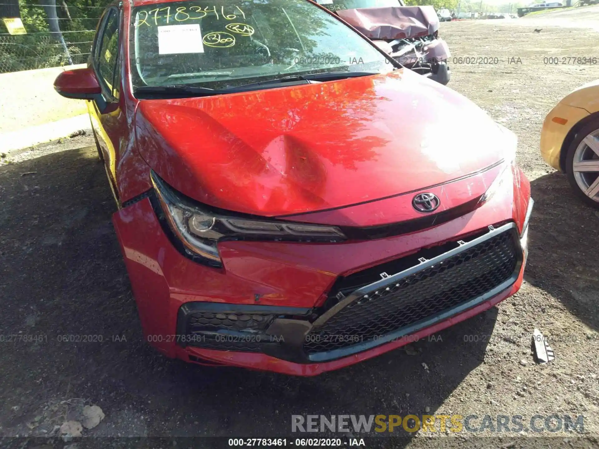 6 Photograph of a damaged car 5YFT4RCE2LP027899 TOYOTA COROLLA 2020