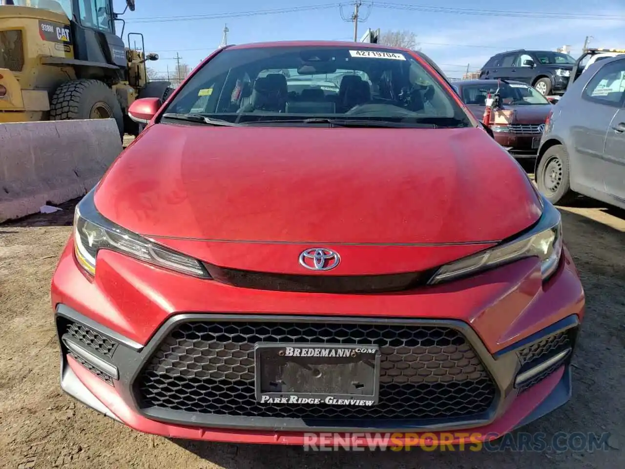 5 Photograph of a damaged car 5YFT4RCE2LP030365 TOYOTA COROLLA 2020