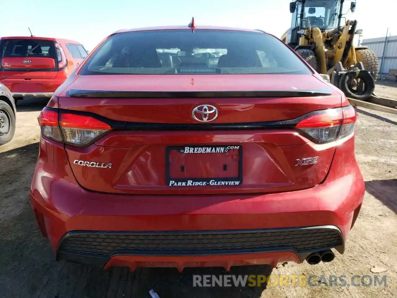 6 Photograph of a damaged car 5YFT4RCE2LP030365 TOYOTA COROLLA 2020