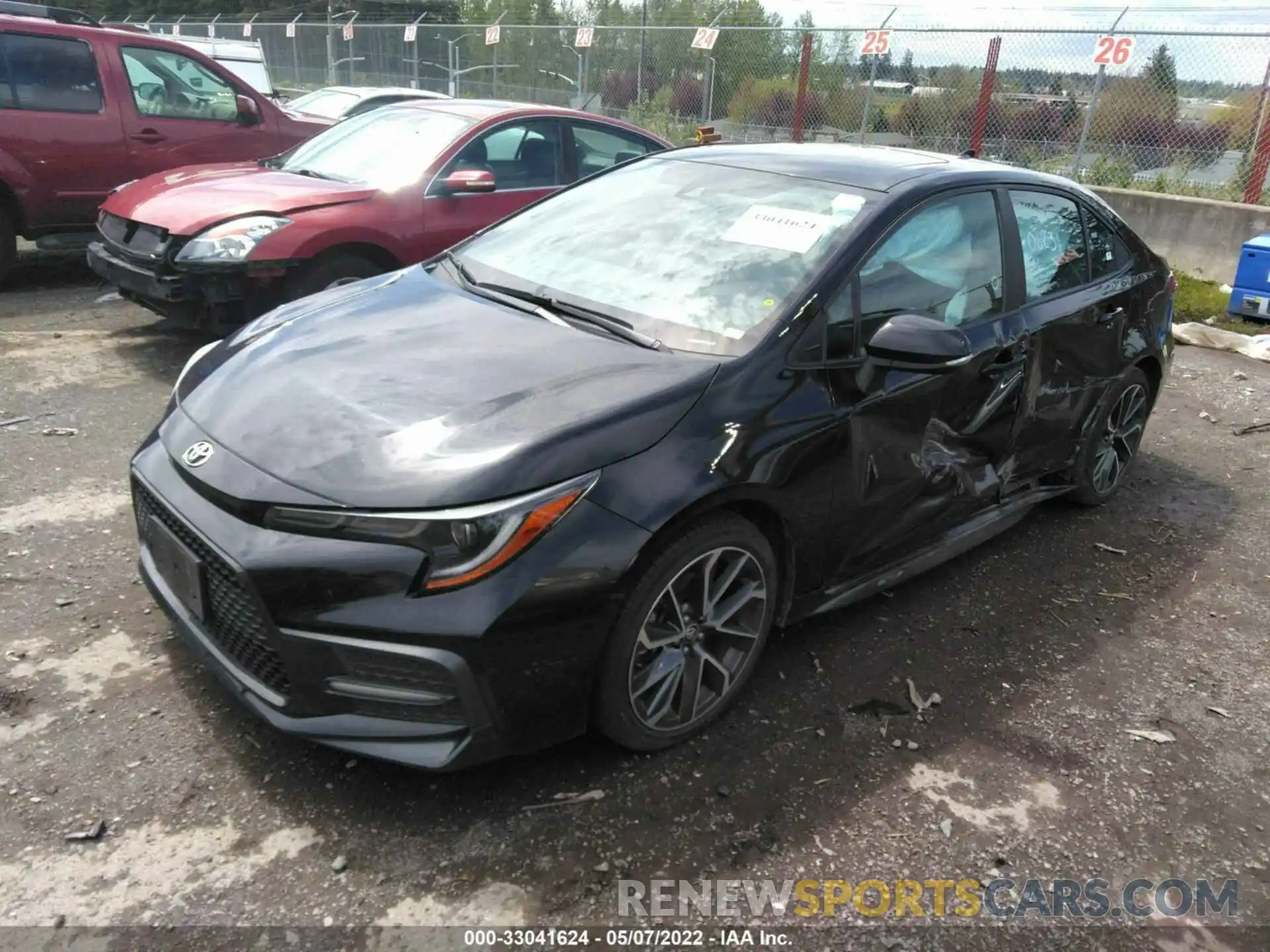 2 Photograph of a damaged car 5YFT4RCE3LP008617 TOYOTA COROLLA 2020