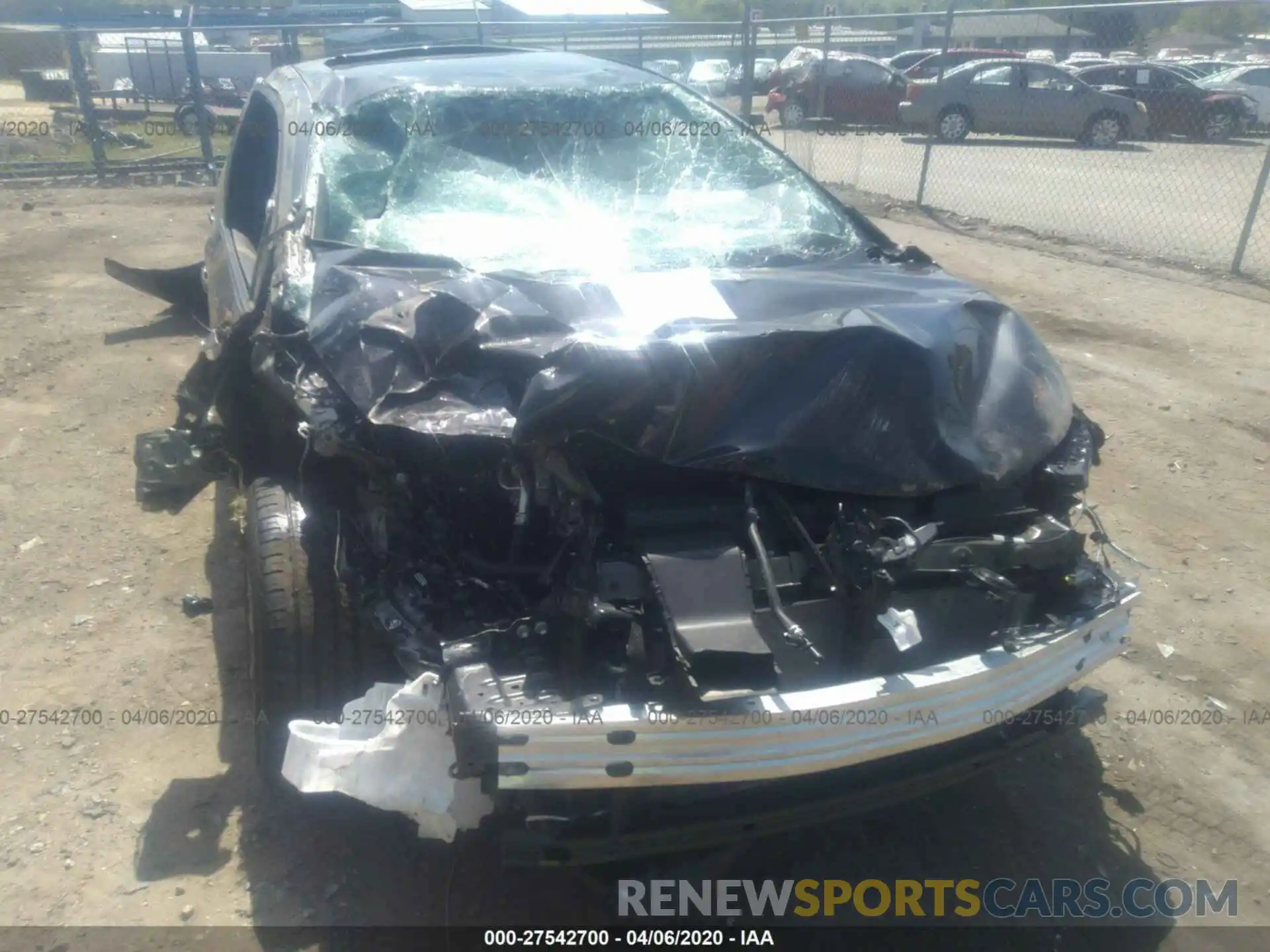 6 Photograph of a damaged car 5YFT4RCE3LP014806 TOYOTA COROLLA 2020