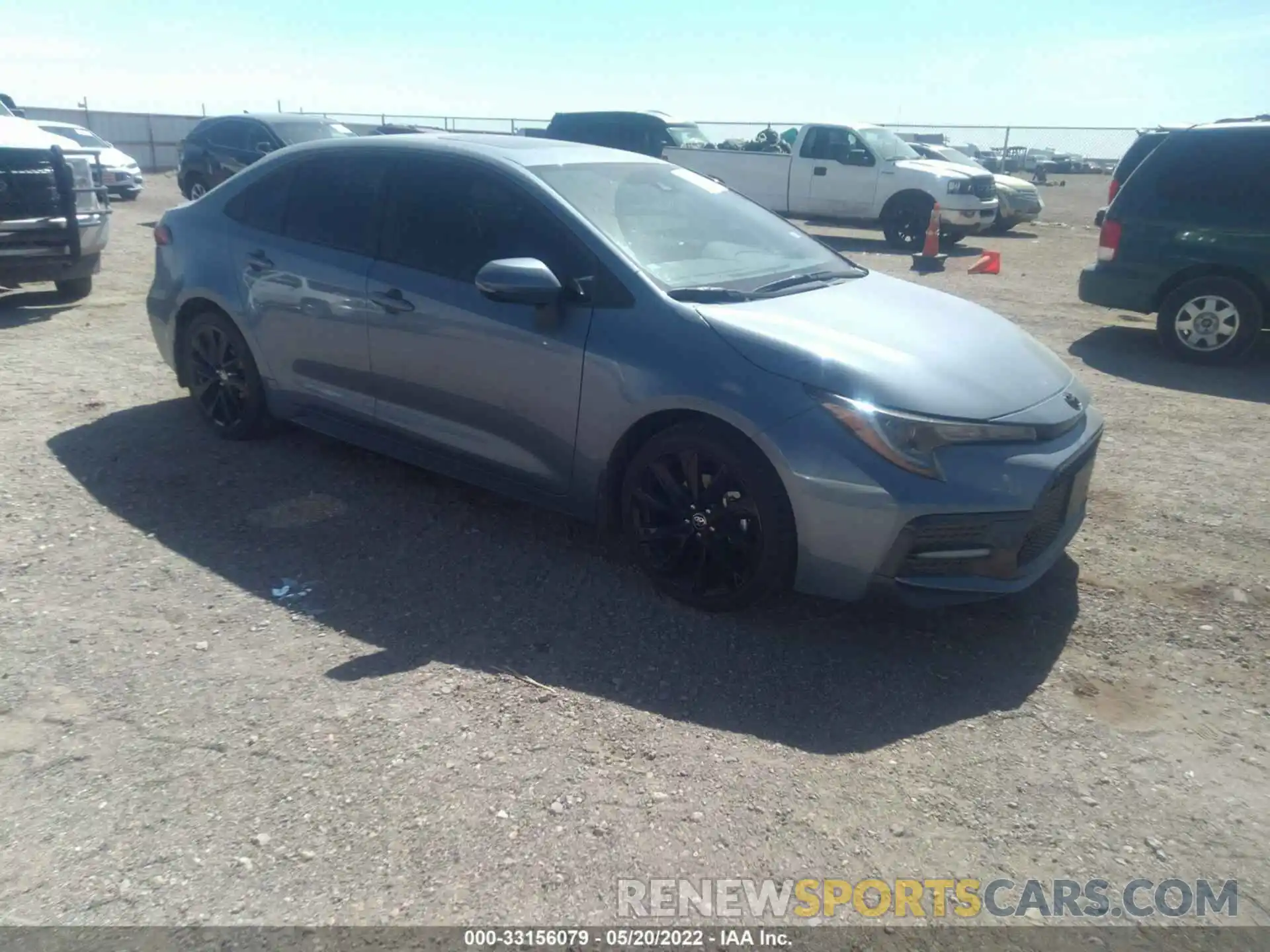 1 Photograph of a damaged car 5YFT4RCE3LP052391 TOYOTA COROLLA 2020