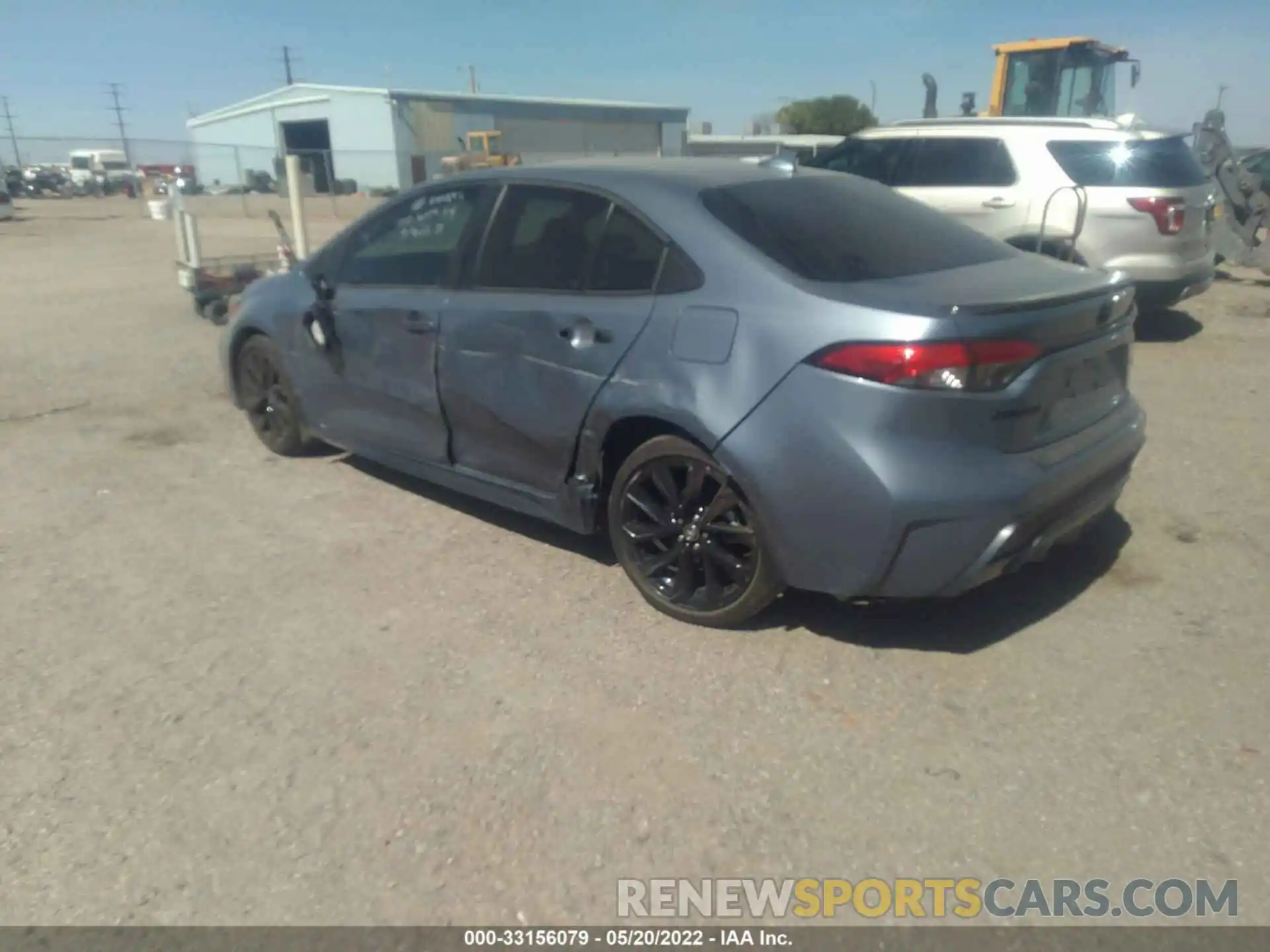 3 Photograph of a damaged car 5YFT4RCE3LP052391 TOYOTA COROLLA 2020