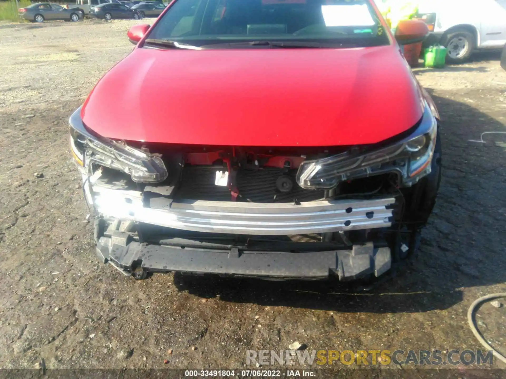 6 Photograph of a damaged car 5YFT4RCE4LP010750 TOYOTA COROLLA 2020