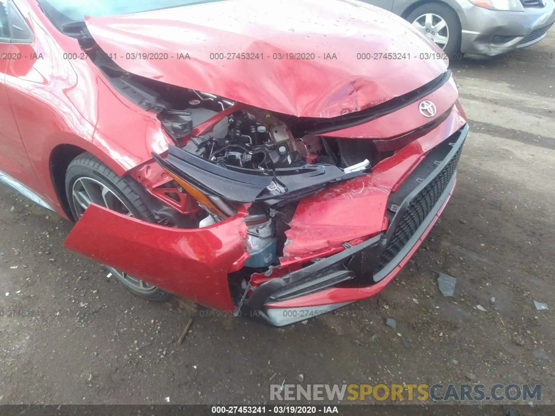 6 Photograph of a damaged car 5YFT4RCE4LP013292 TOYOTA COROLLA 2020