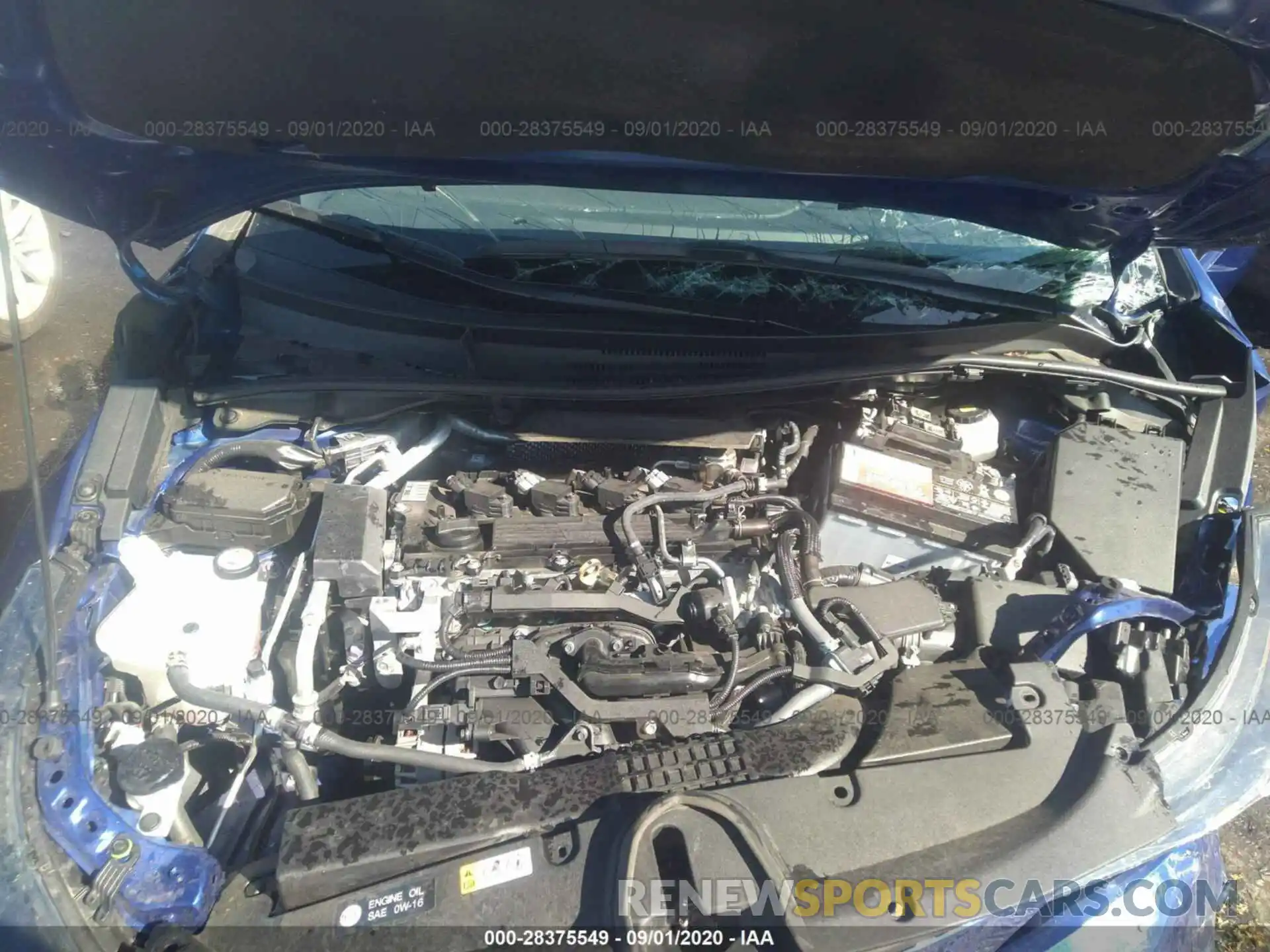 10 Фотография поврежденного автомобиля 5YFT4RCE4LP017522 TOYOTA COROLLA 2020