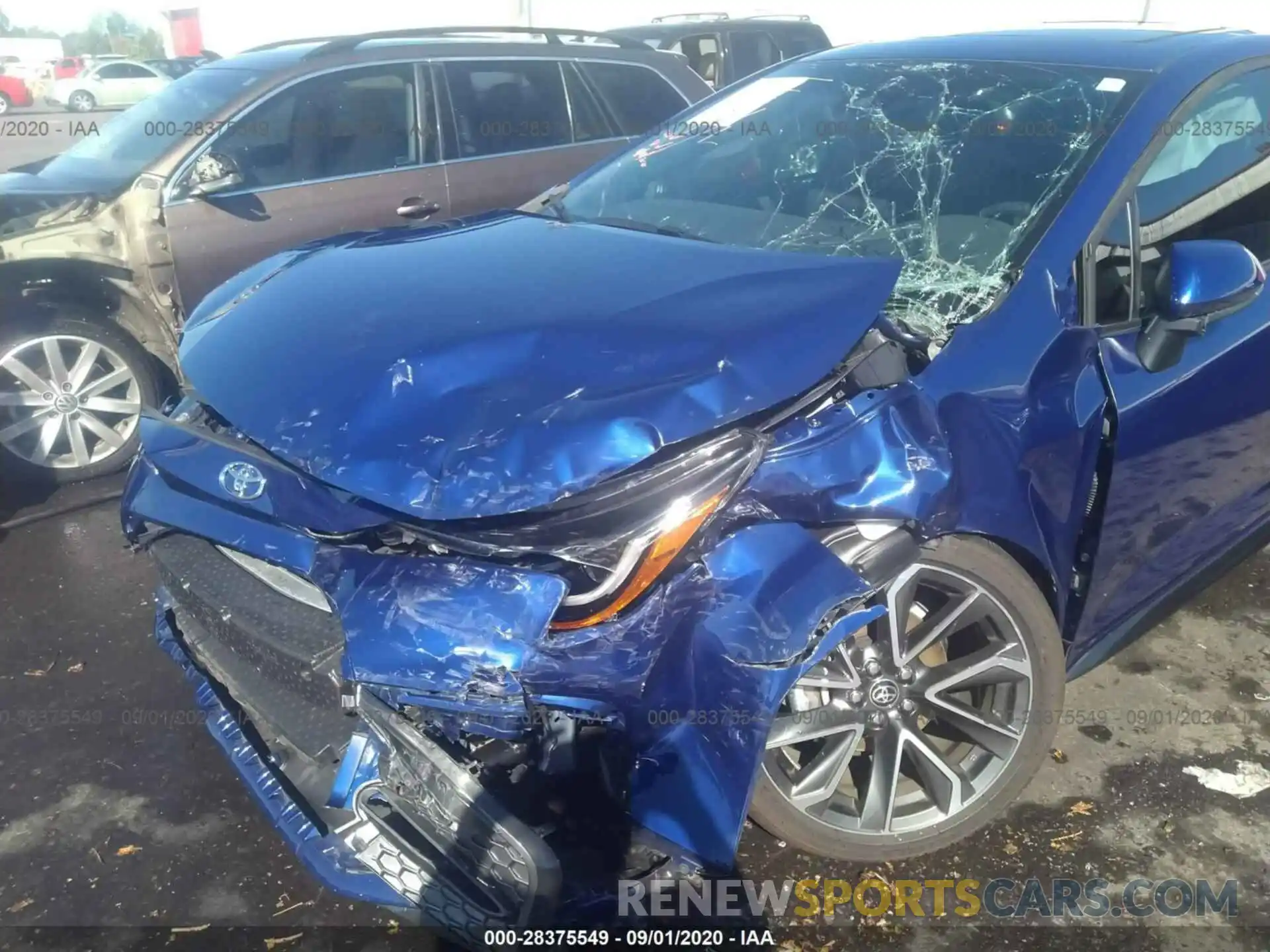 6 Фотография поврежденного автомобиля 5YFT4RCE4LP017522 TOYOTA COROLLA 2020