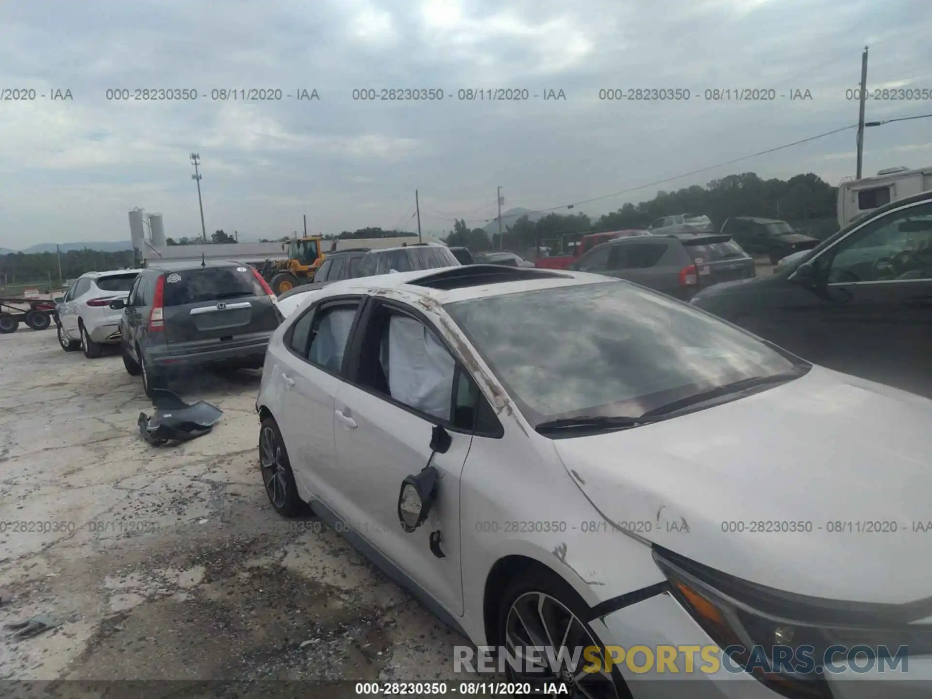 6 Photograph of a damaged car 5YFT4RCE4LP023384 TOYOTA COROLLA 2020