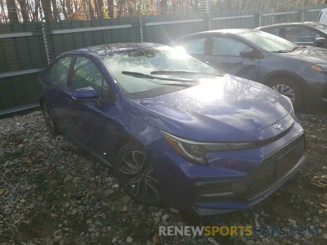 1 Photograph of a damaged car 5YFT4RCE4LP029735 TOYOTA COROLLA 2020