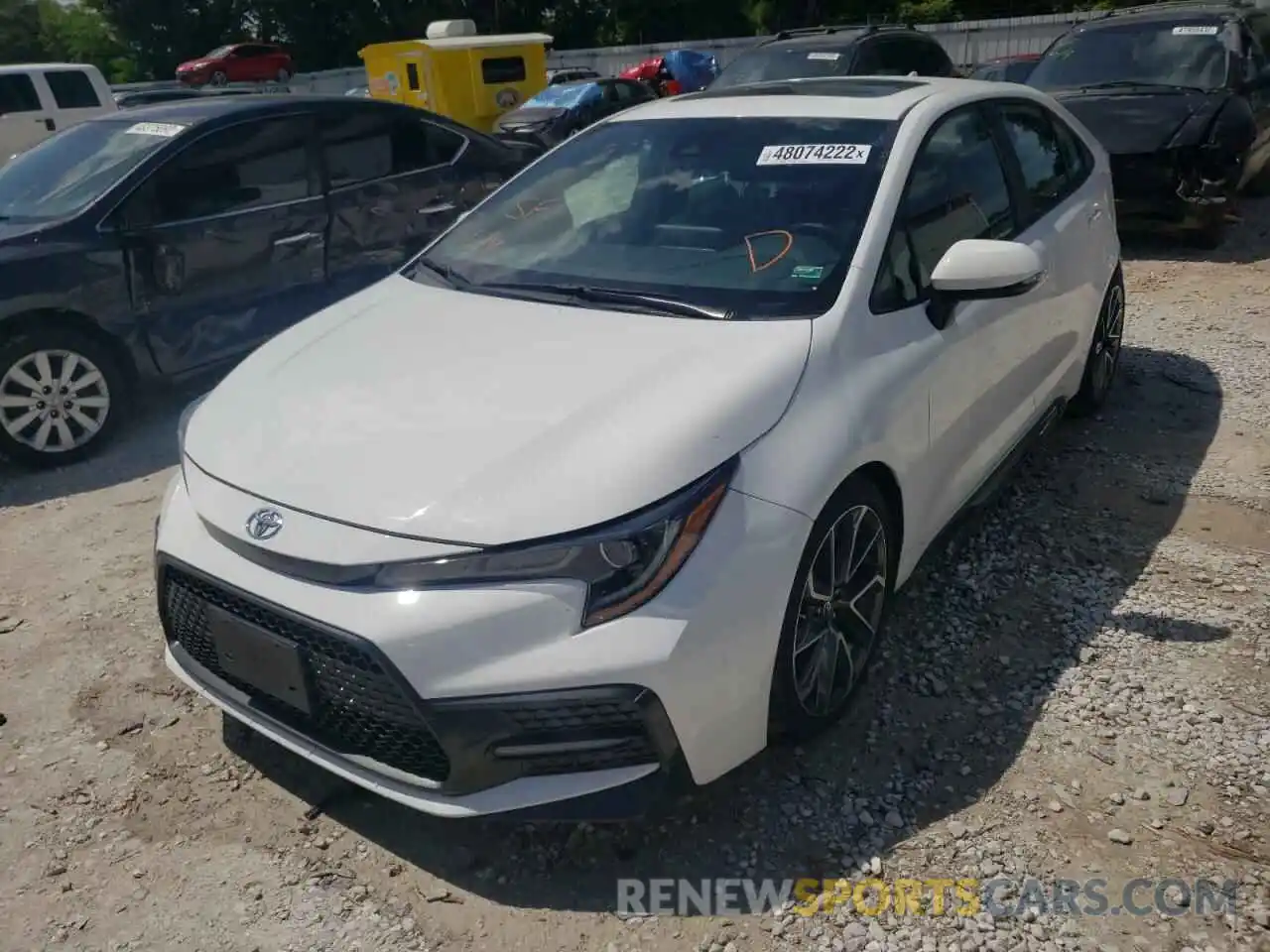 2 Photograph of a damaged car 5YFT4RCE5LP018565 TOYOTA COROLLA 2020