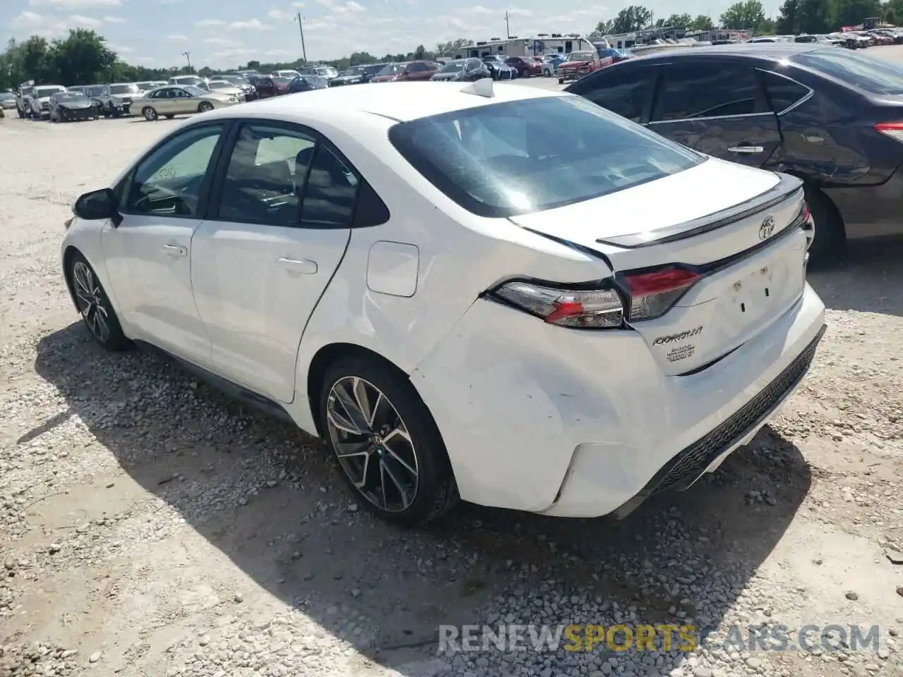 3 Photograph of a damaged car 5YFT4RCE5LP018565 TOYOTA COROLLA 2020