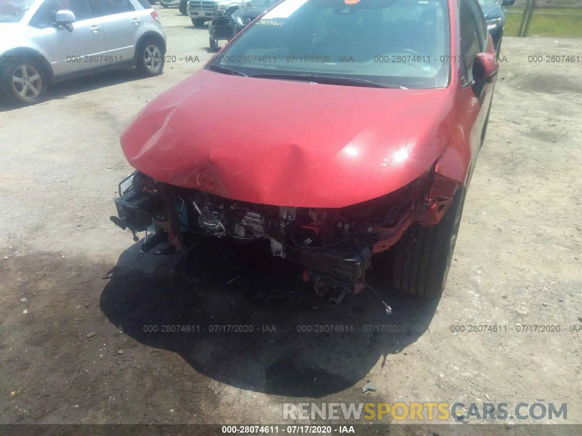 6 Photograph of a damaged car 5YFT4RCE5LP035205 TOYOTA COROLLA 2020