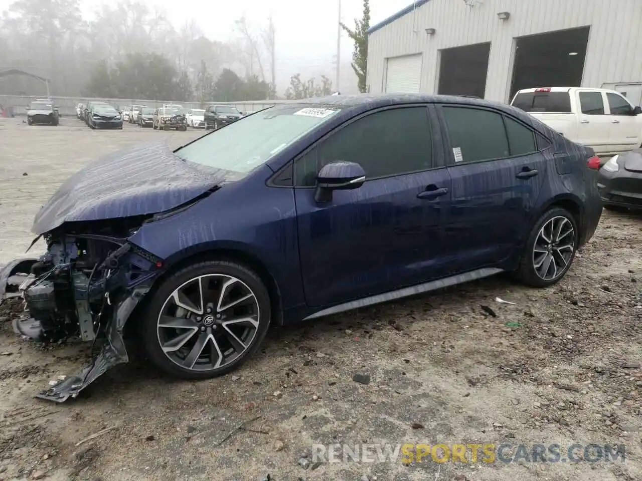 1 Photograph of a damaged car 5YFT4RCE5LP046236 TOYOTA COROLLA 2020