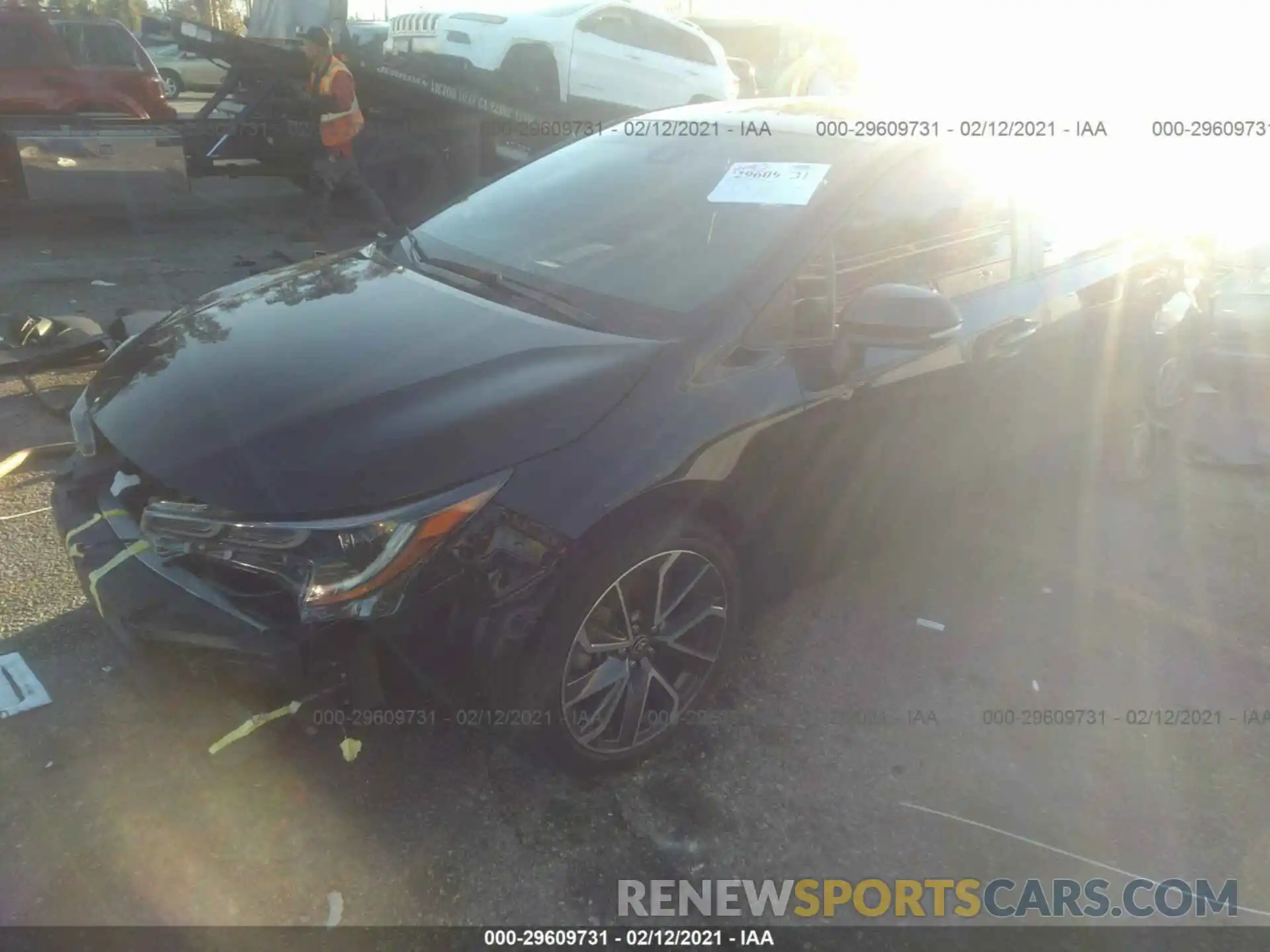 2 Photograph of a damaged car 5YFT4RCE6LP026240 TOYOTA COROLLA 2020