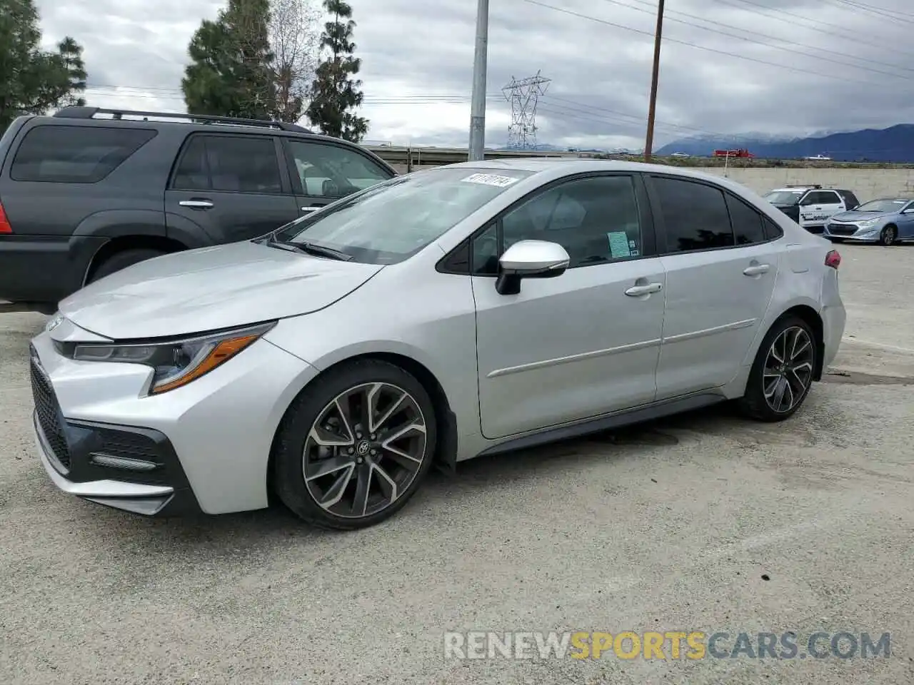 1 Photograph of a damaged car 5YFT4RCE6LP030403 TOYOTA COROLLA 2020