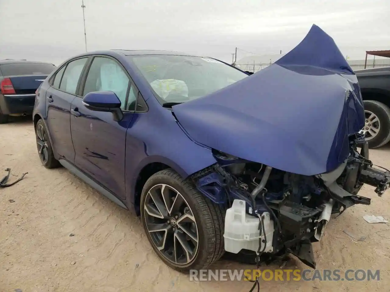 1 Photograph of a damaged car 5YFT4RCE6LP031289 TOYOTA COROLLA 2020