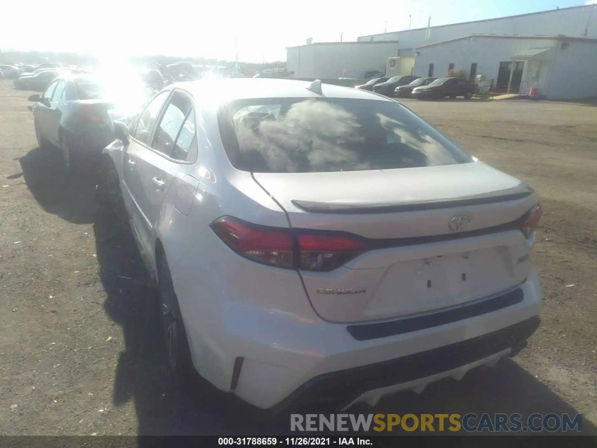 3 Photograph of a damaged car 5YFT4RCE6LP036086 TOYOTA COROLLA 2020