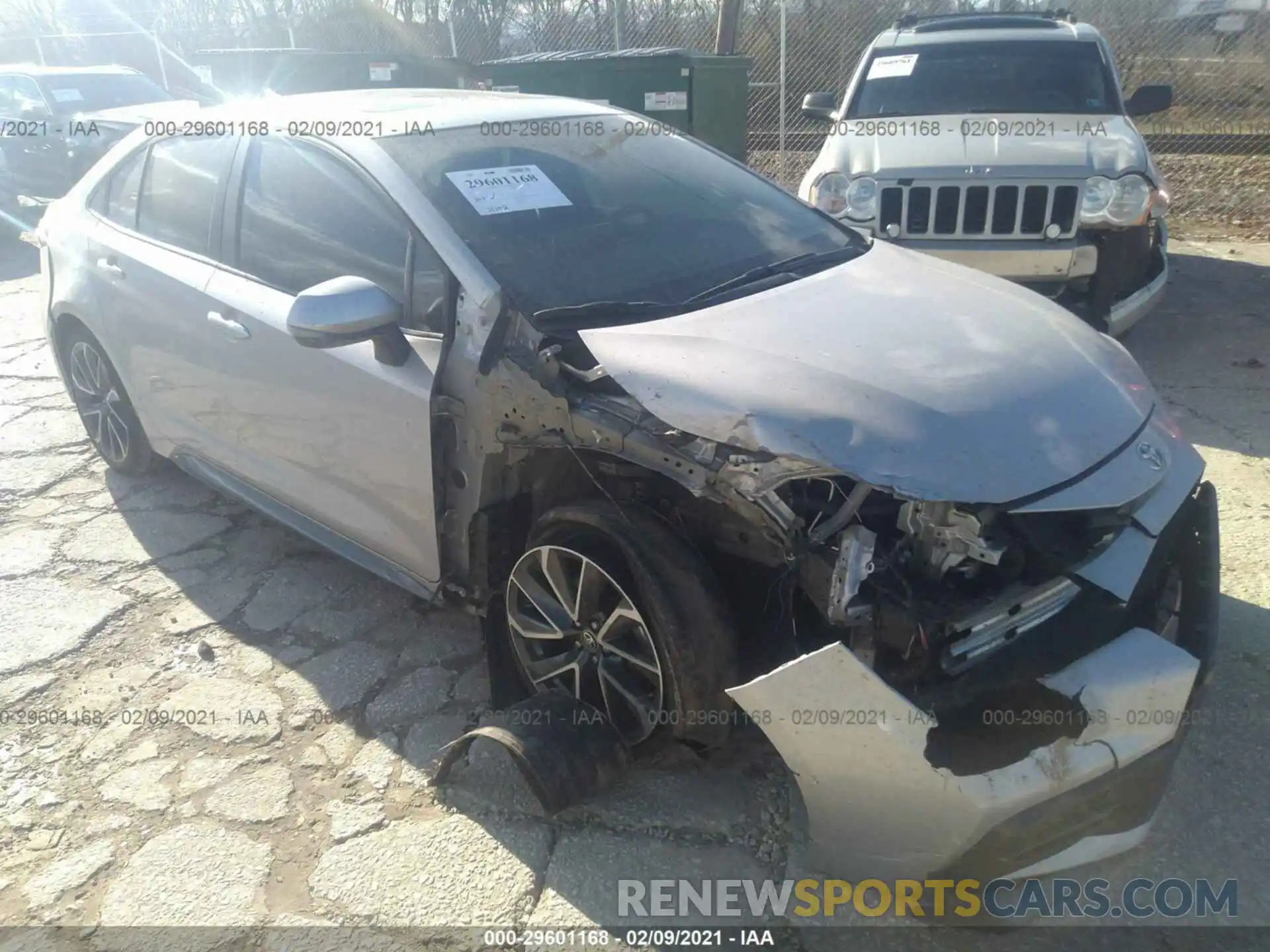 6 Photograph of a damaged car 5YFT4RCE6LP039599 TOYOTA COROLLA 2020