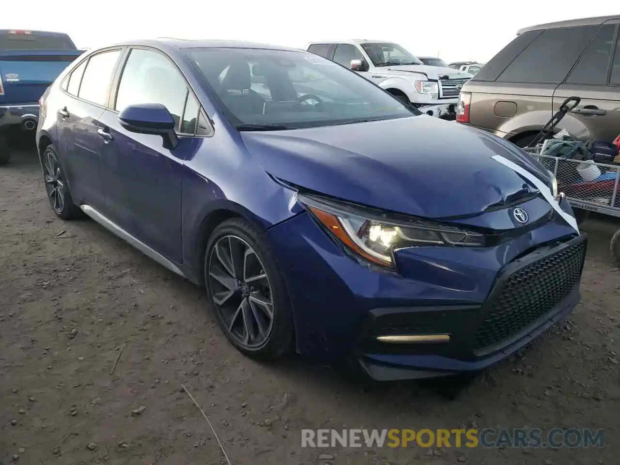 1 Photograph of a damaged car 5YFT4RCE6LP056788 TOYOTA COROLLA 2020