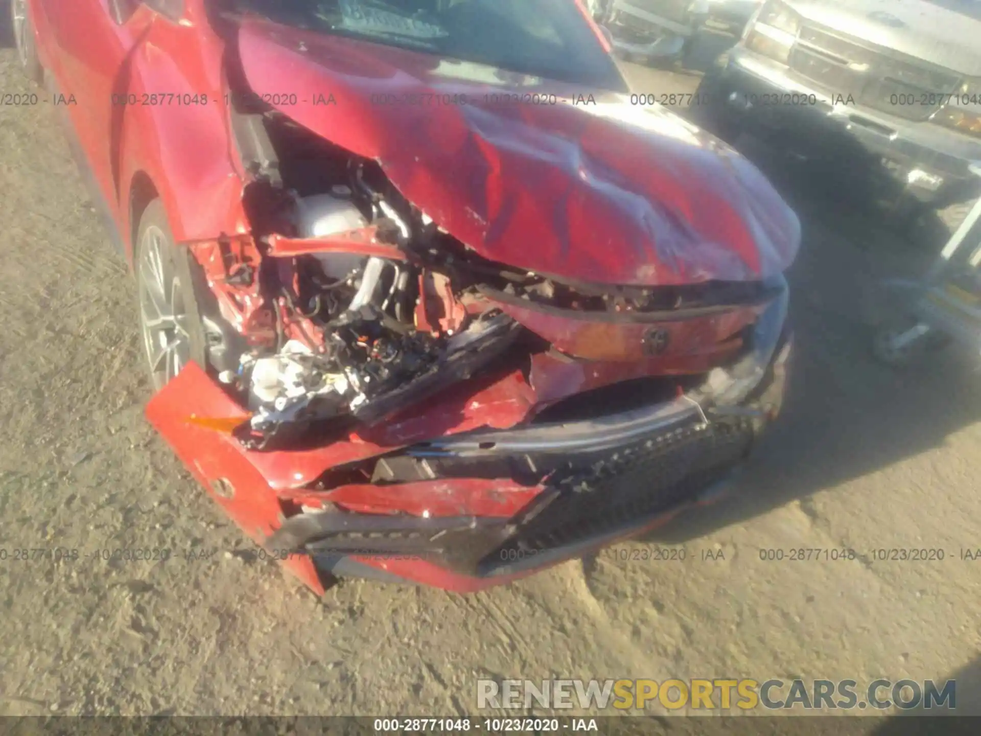 6 Photograph of a damaged car 5YFT4RCE8LP026174 TOYOTA COROLLA 2020
