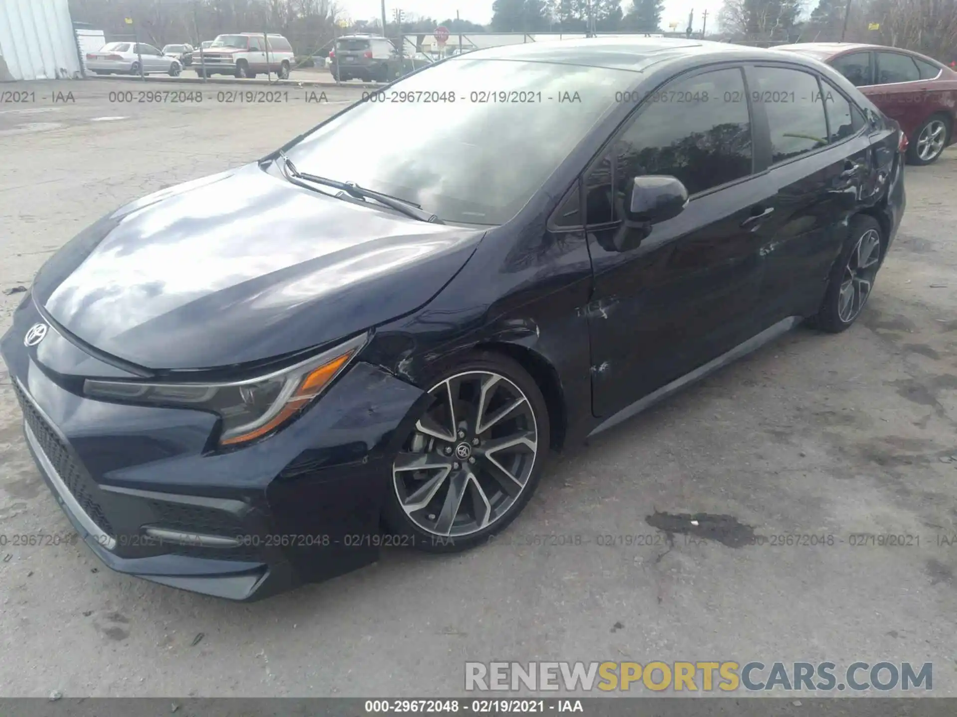 6 Photograph of a damaged car 5YFT4RCE8LP035795 TOYOTA COROLLA 2020