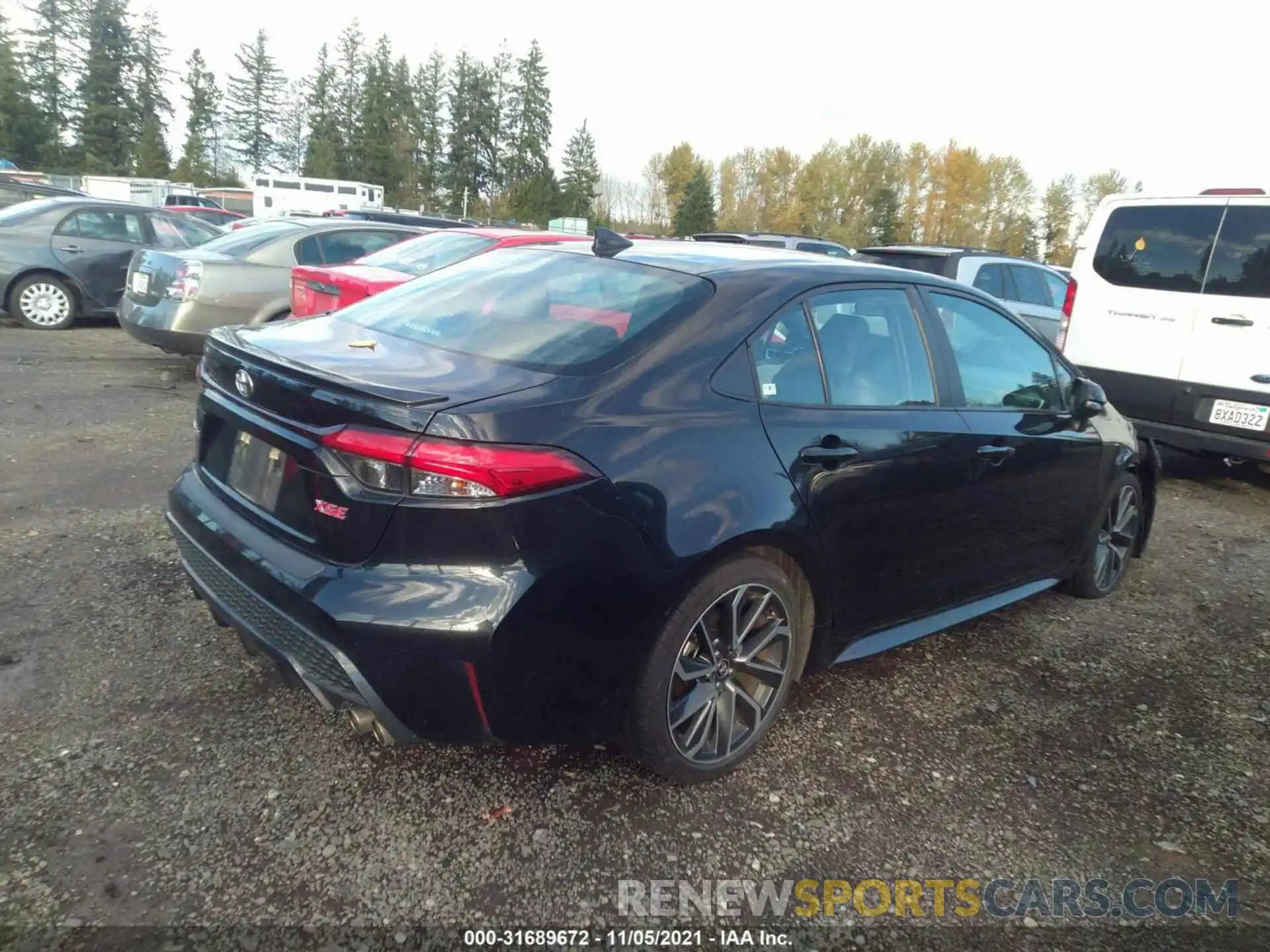 4 Photograph of a damaged car 5YFT4RCE9LP003471 TOYOTA COROLLA 2020