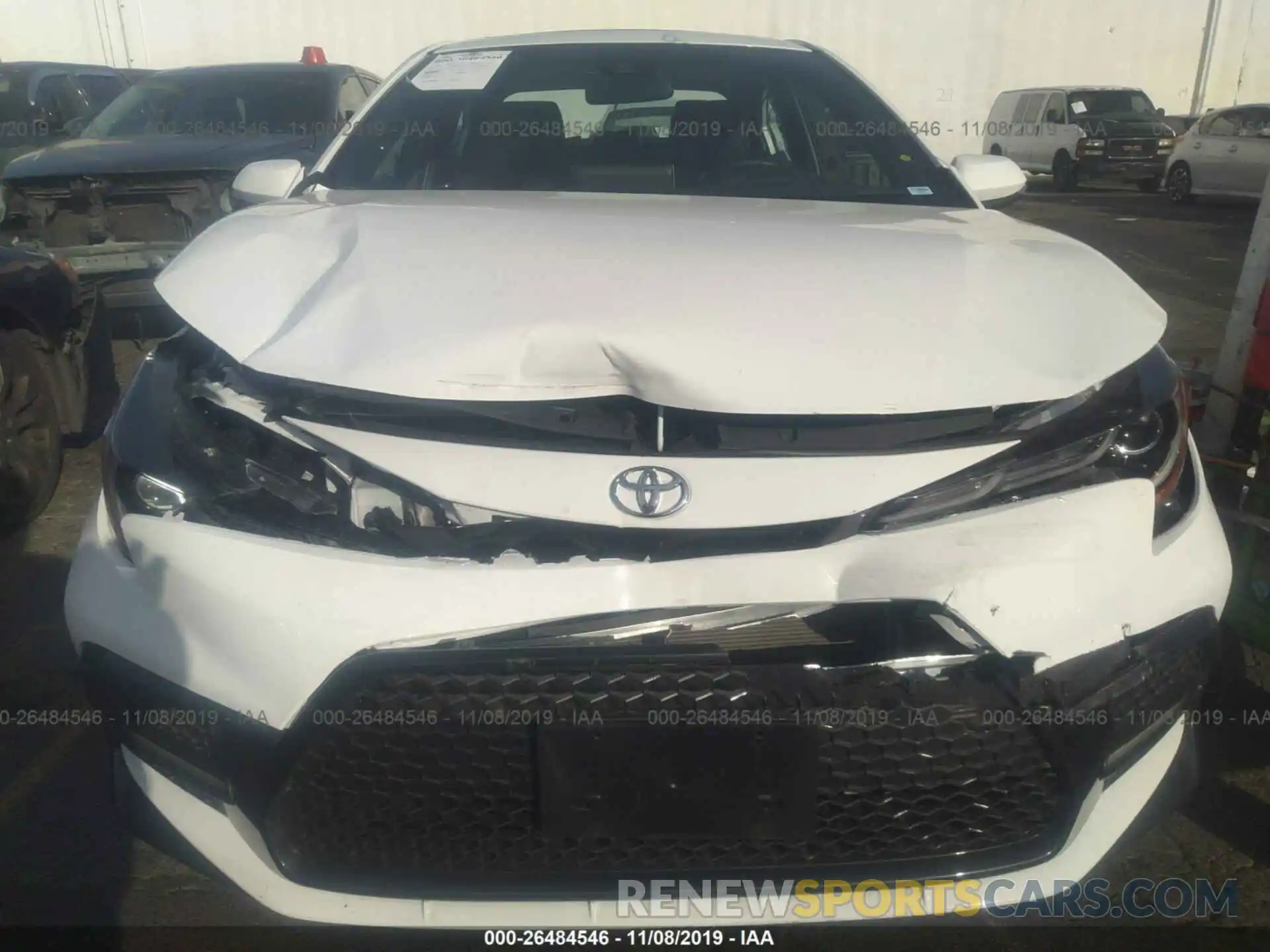 6 Photograph of a damaged car 5YFT4RCE9LP004894 TOYOTA COROLLA 2020