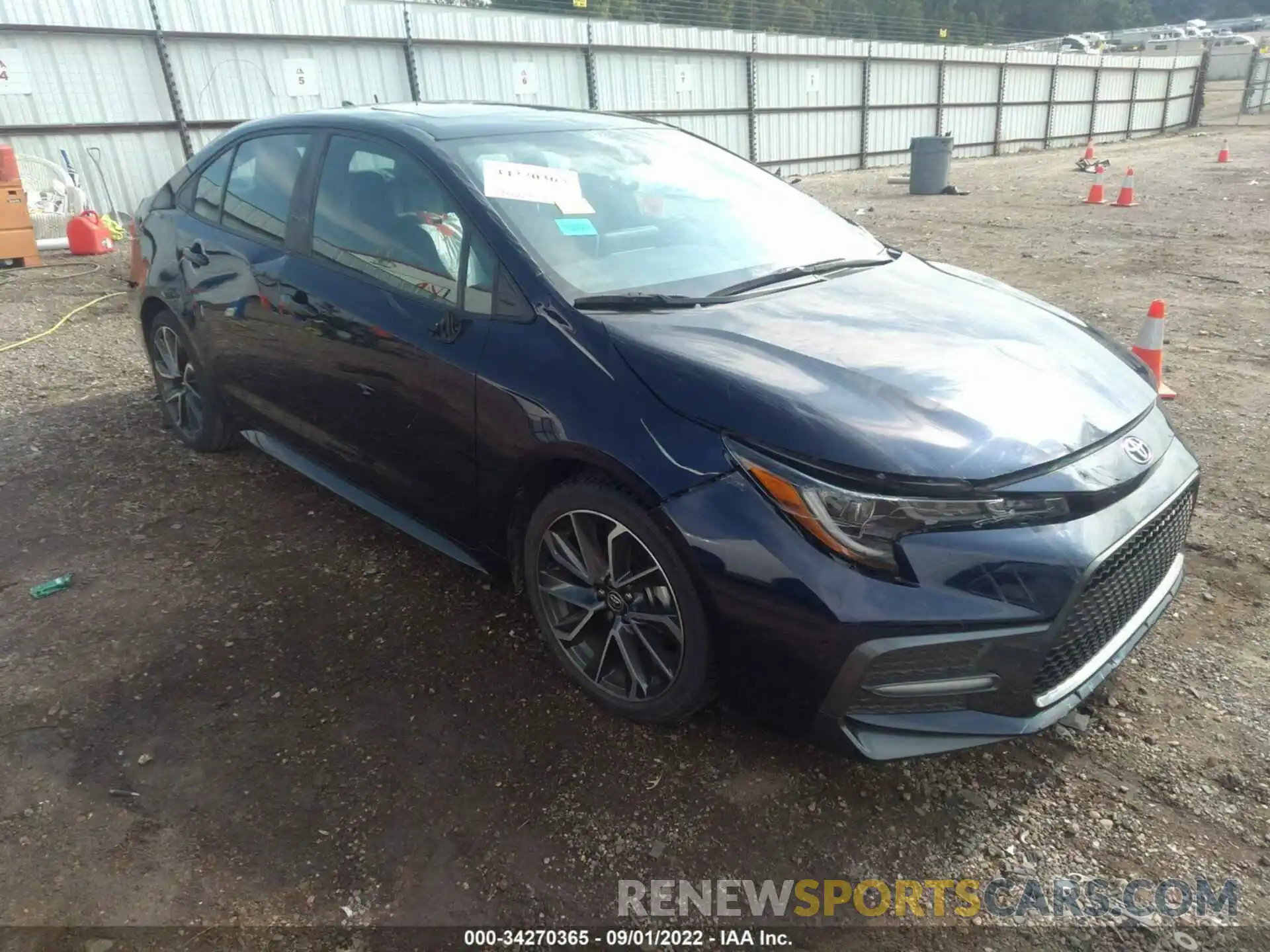 1 Photograph of a damaged car 5YFT4RCE9LP006774 TOYOTA COROLLA 2020