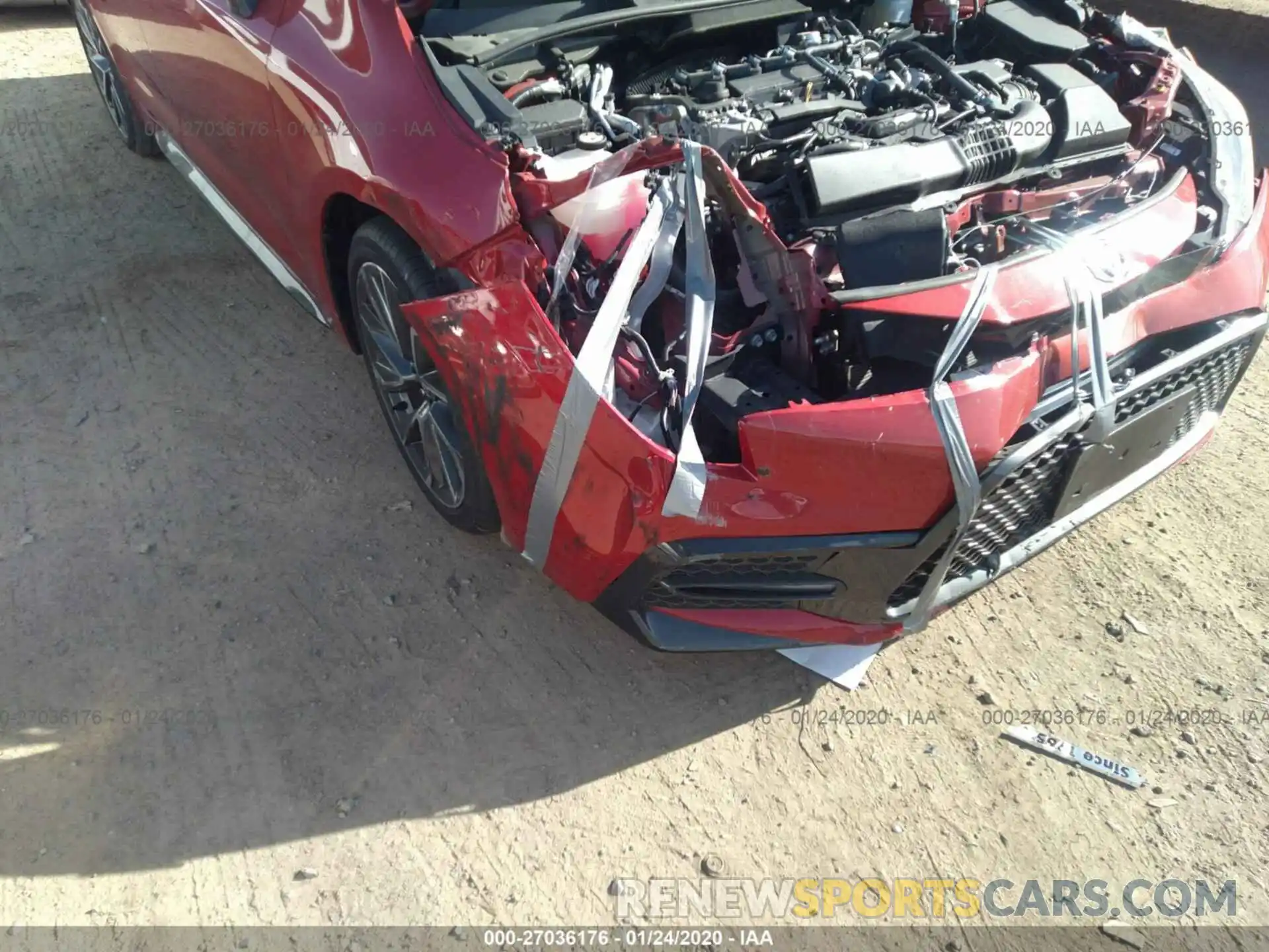 6 Photograph of a damaged car 5YFT4RCE9LP019086 TOYOTA COROLLA 2020