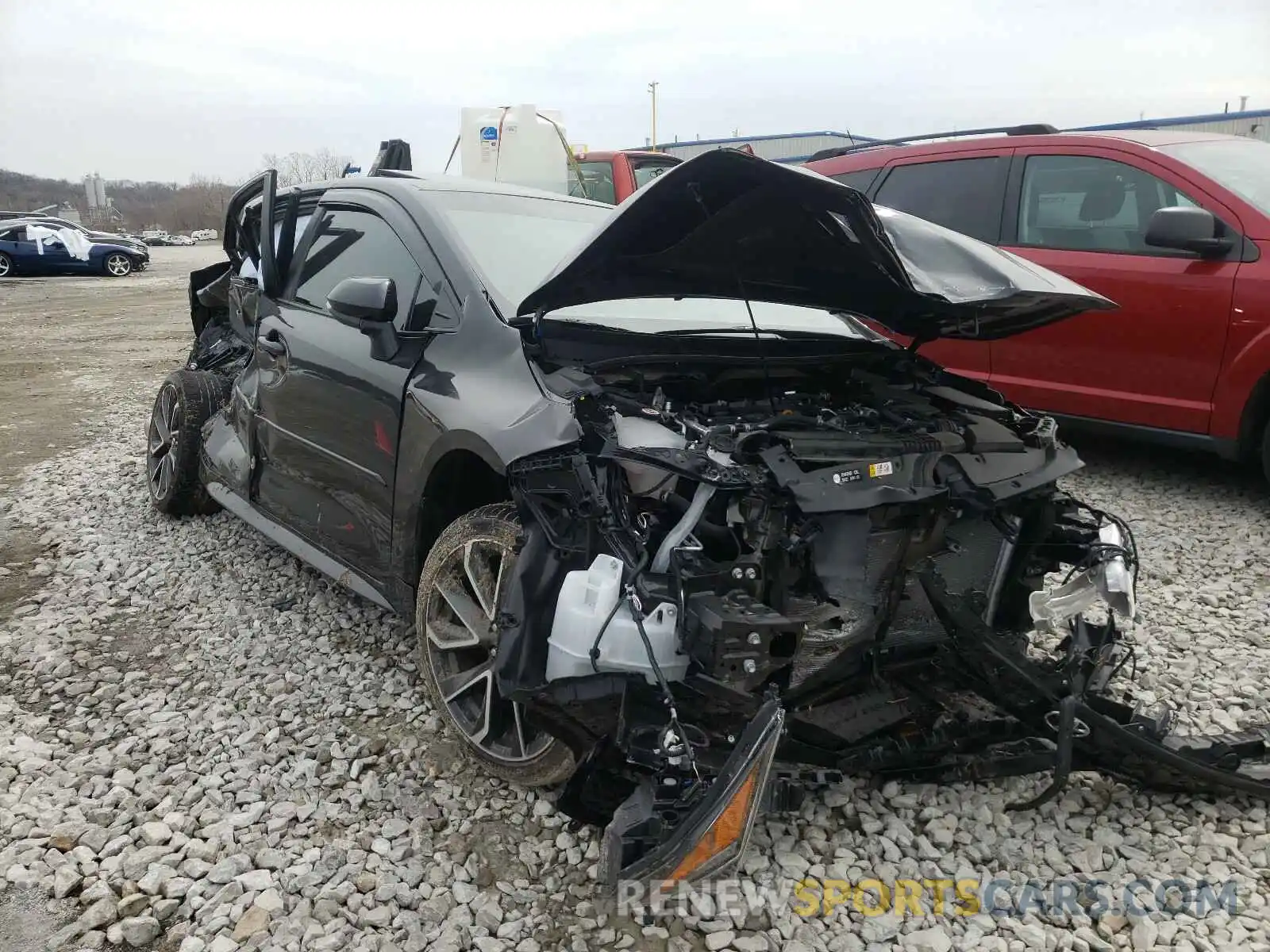 1 Фотография поврежденного автомобиля 5YFT4RCE9LP034283 TOYOTA COROLLA 2020