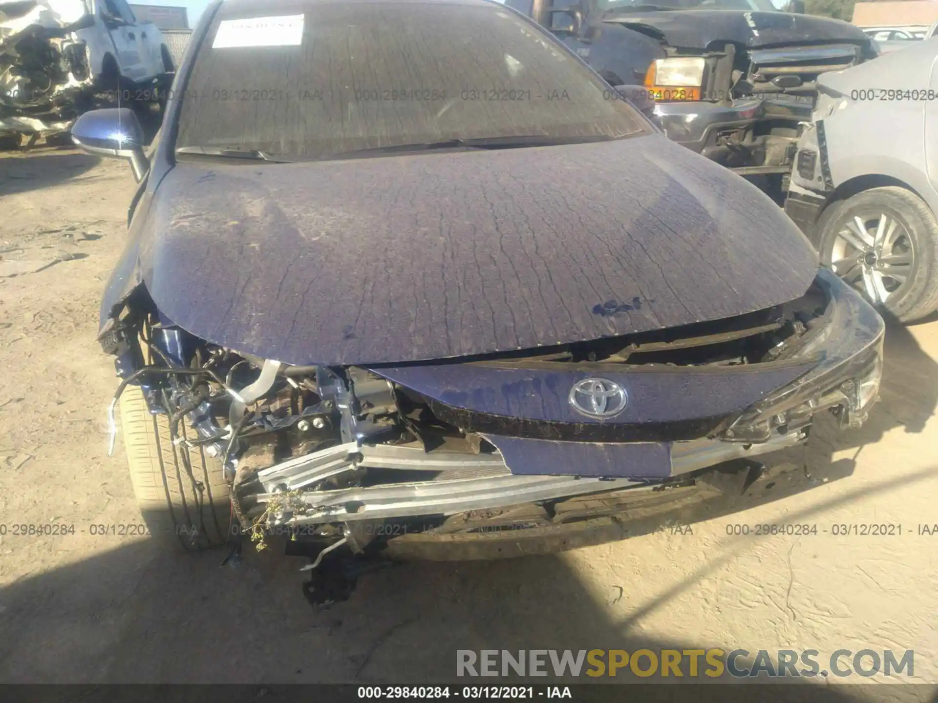 6 Photograph of a damaged car 5YFT4RCE9LP054484 TOYOTA COROLLA 2020