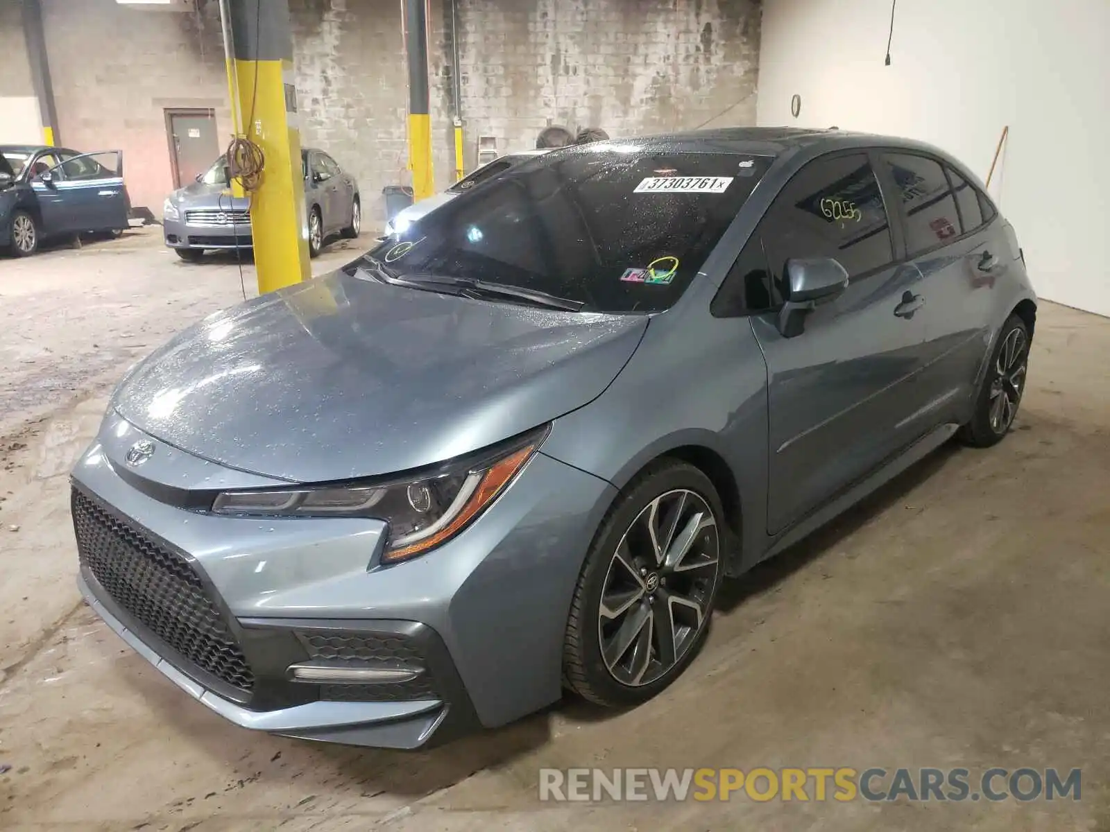 2 Photograph of a damaged car 5YFT4RCEXLP008419 TOYOTA COROLLA 2020