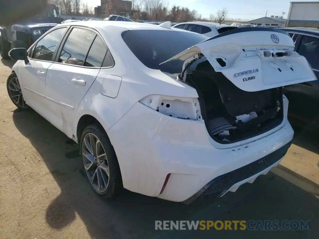 3 Photograph of a damaged car 5YFT4RCEXLP018027 TOYOTA COROLLA 2020