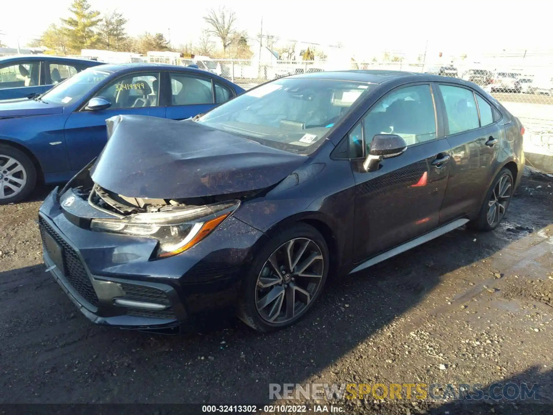 2 Photograph of a damaged car 5YFT4RCEXLP018349 TOYOTA COROLLA 2020