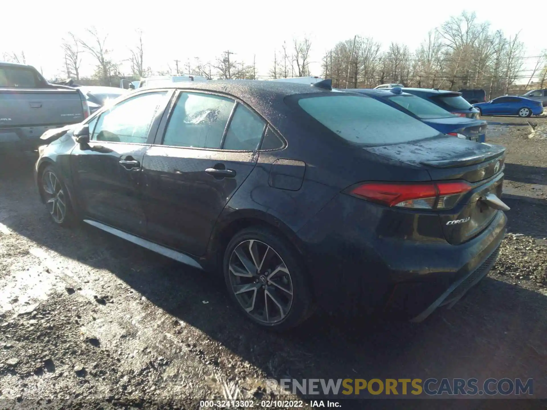 3 Photograph of a damaged car 5YFT4RCEXLP018349 TOYOTA COROLLA 2020