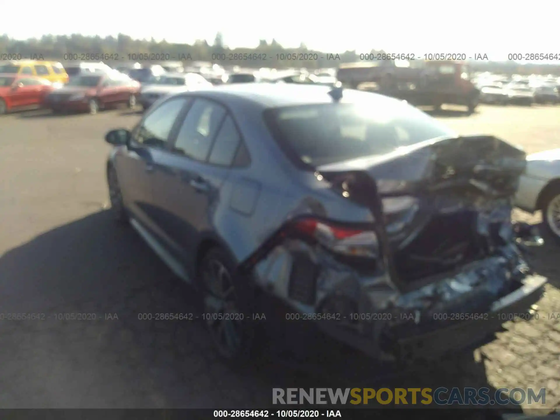 3 Photograph of a damaged car 5YFT4RCEXLP025348 TOYOTA COROLLA 2020