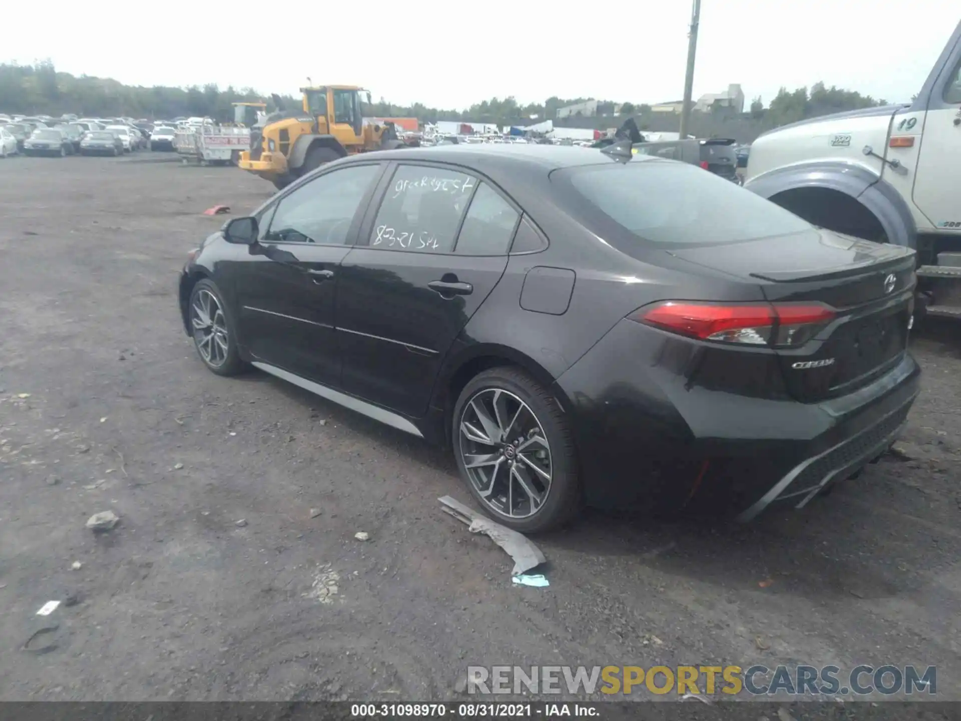 3 Photograph of a damaged car 5YFT4RCEXLP027150 TOYOTA COROLLA 2020