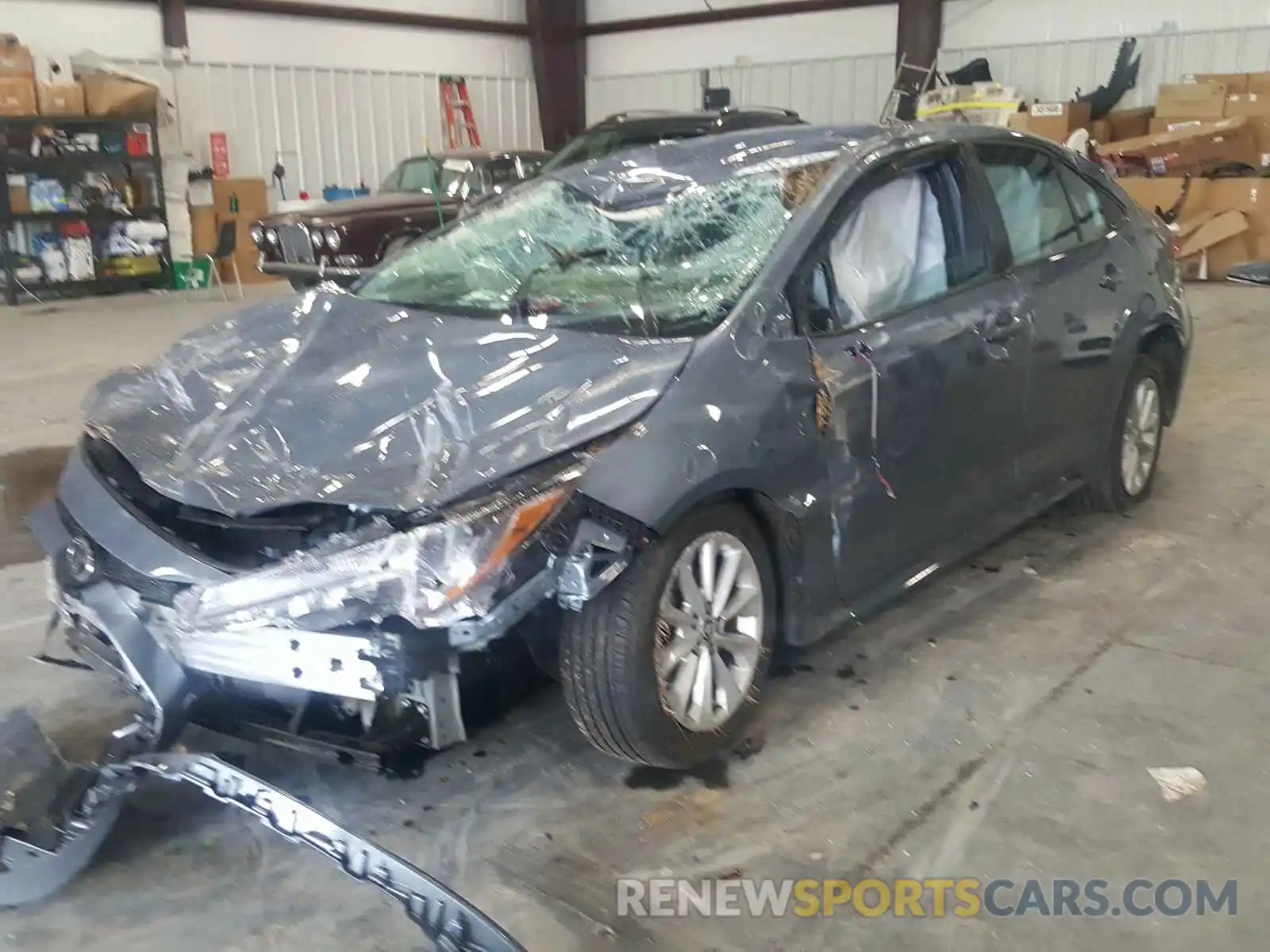 2 Photograph of a damaged car 5YFVPRAE0LP086534 TOYOTA COROLLA 2020