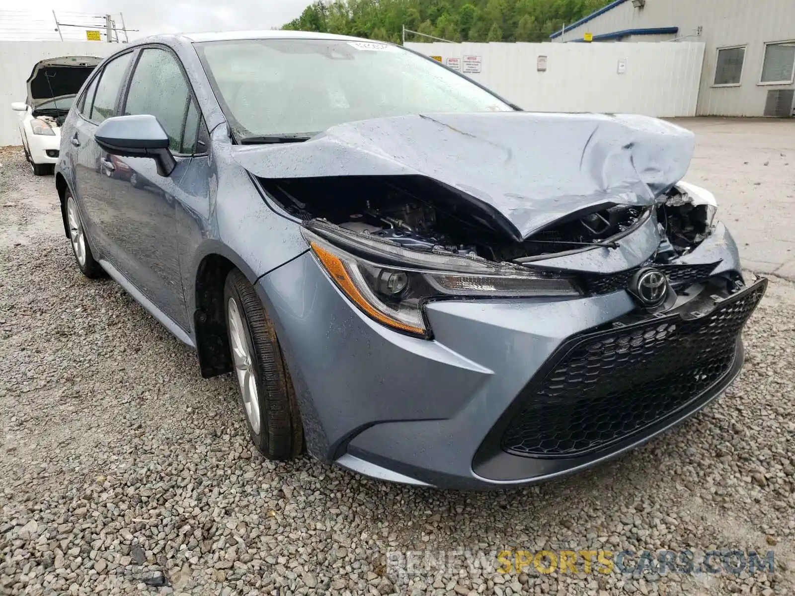 1 Photograph of a damaged car 5YFVPRAE0LP115210 TOYOTA COROLLA 2020