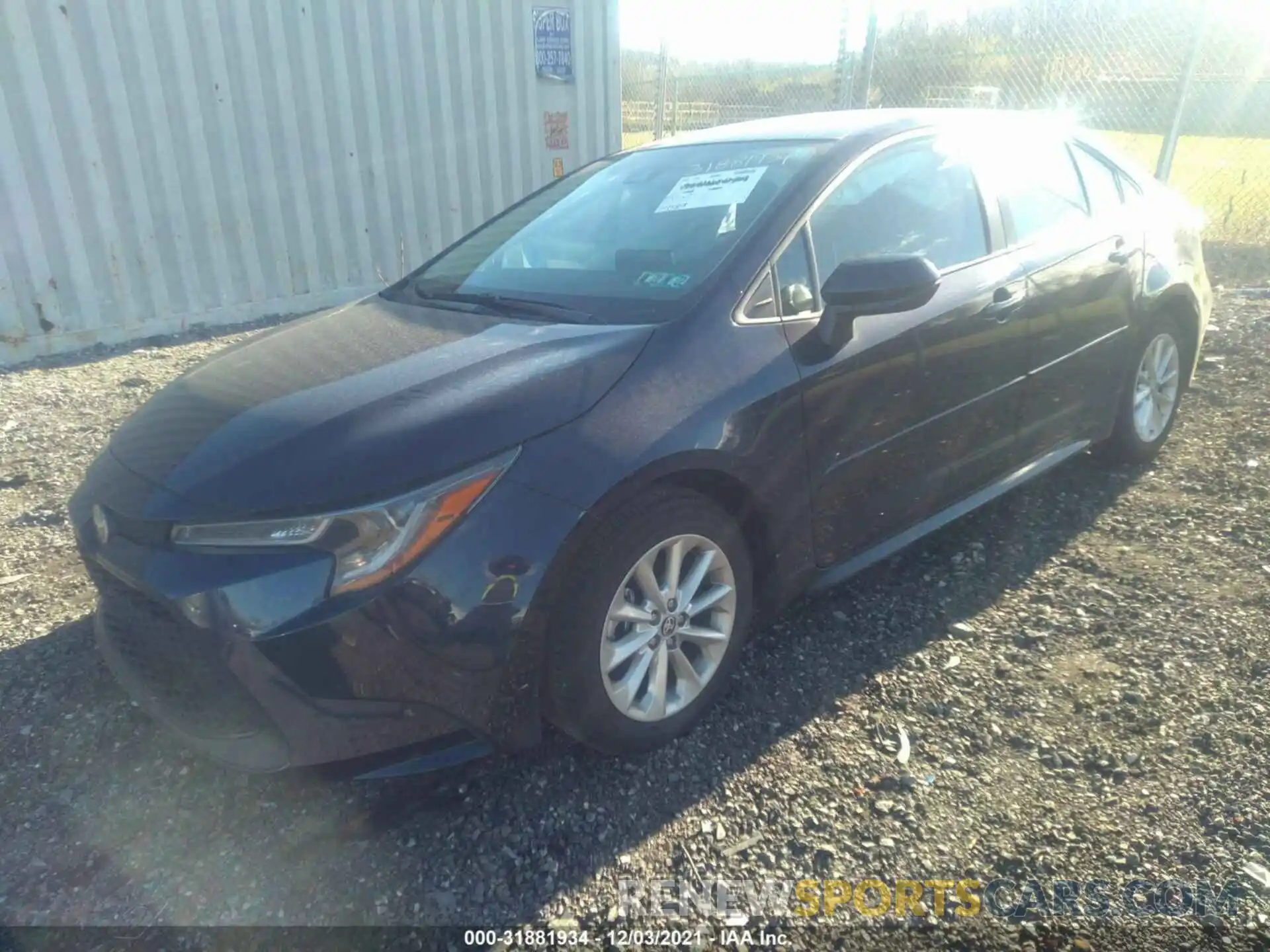 2 Photograph of a damaged car 5YFVPRAE0LP115983 TOYOTA COROLLA 2020