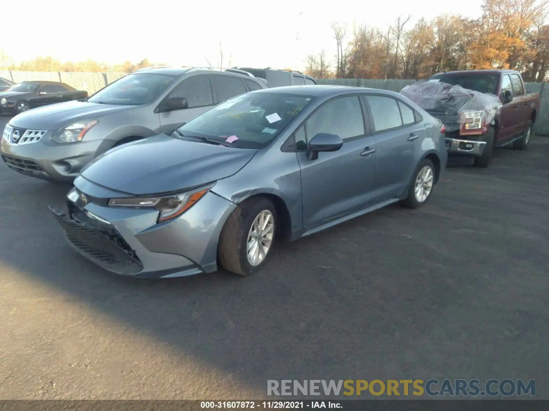 2 Photograph of a damaged car 5YFVPRAE1LP115202 TOYOTA COROLLA 2020