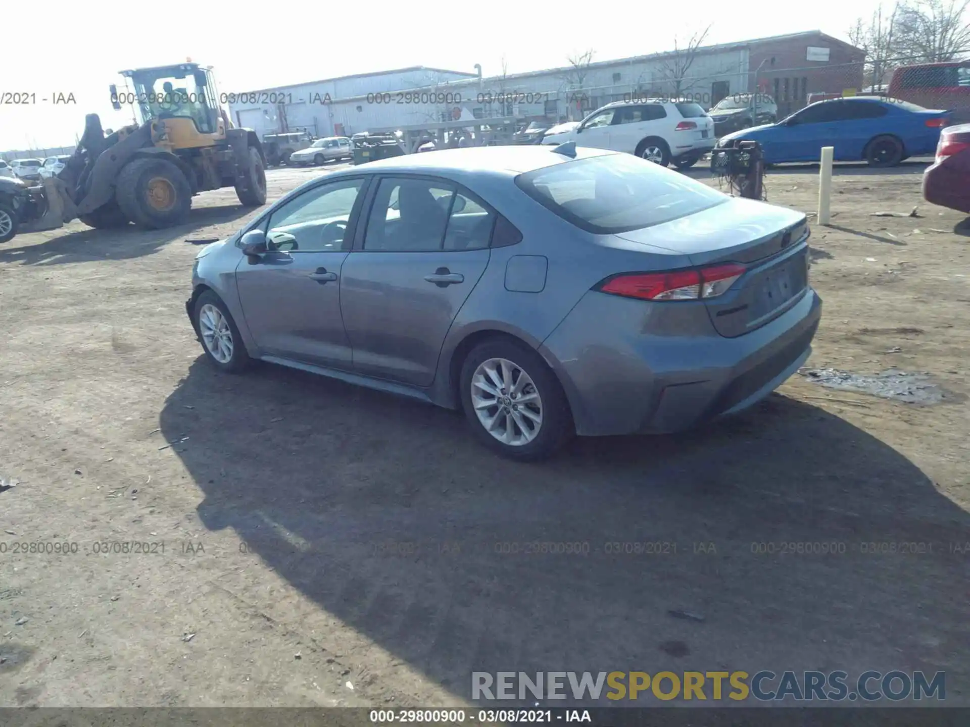 3 Photograph of a damaged car 5YFVPRAE2LP099155 TOYOTA COROLLA 2020