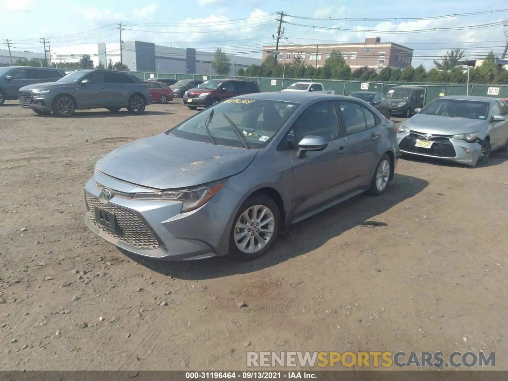 2 Photograph of a damaged car 5YFVPRAE3LP090450 TOYOTA COROLLA 2020