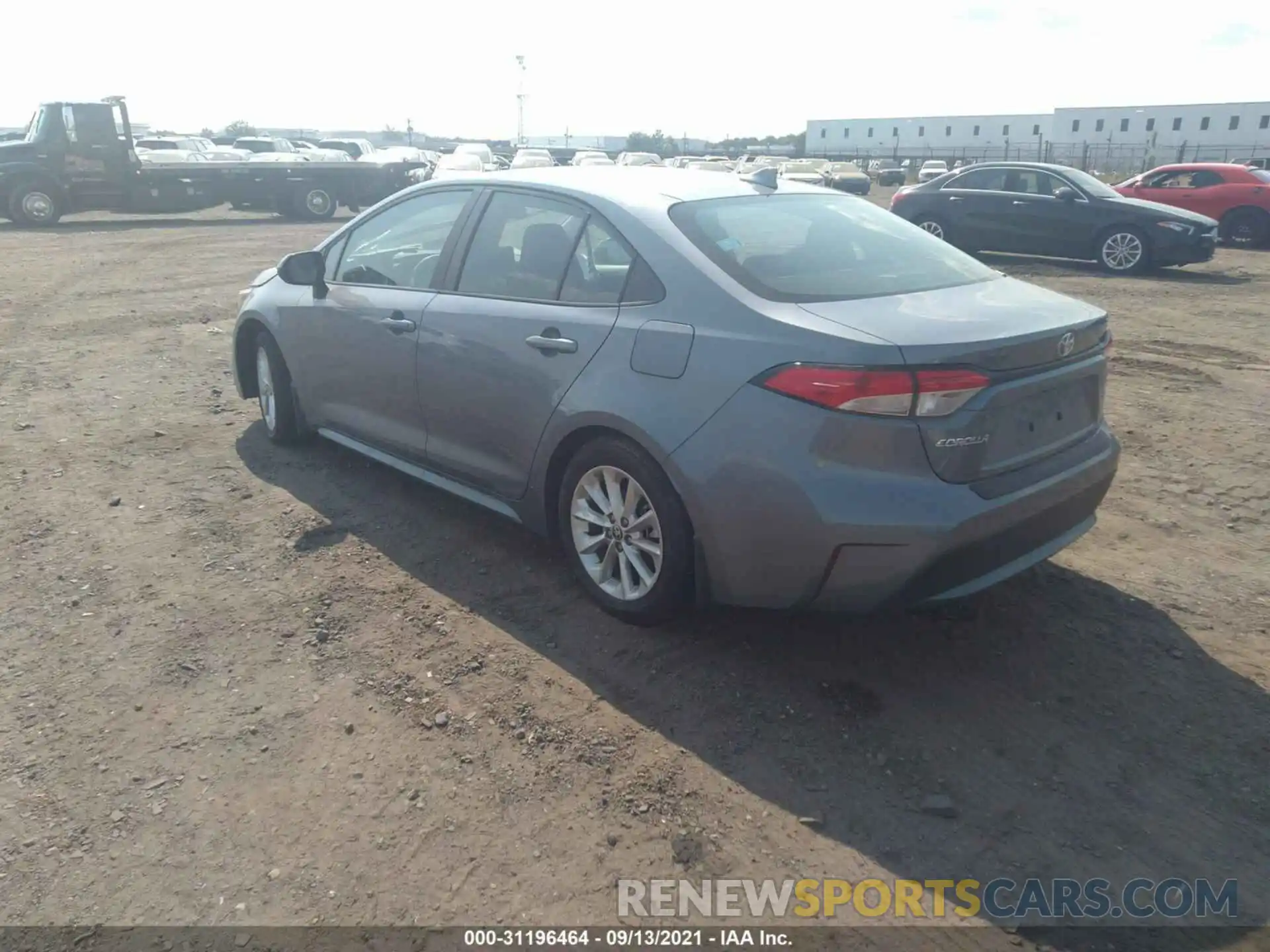 3 Photograph of a damaged car 5YFVPRAE3LP090450 TOYOTA COROLLA 2020