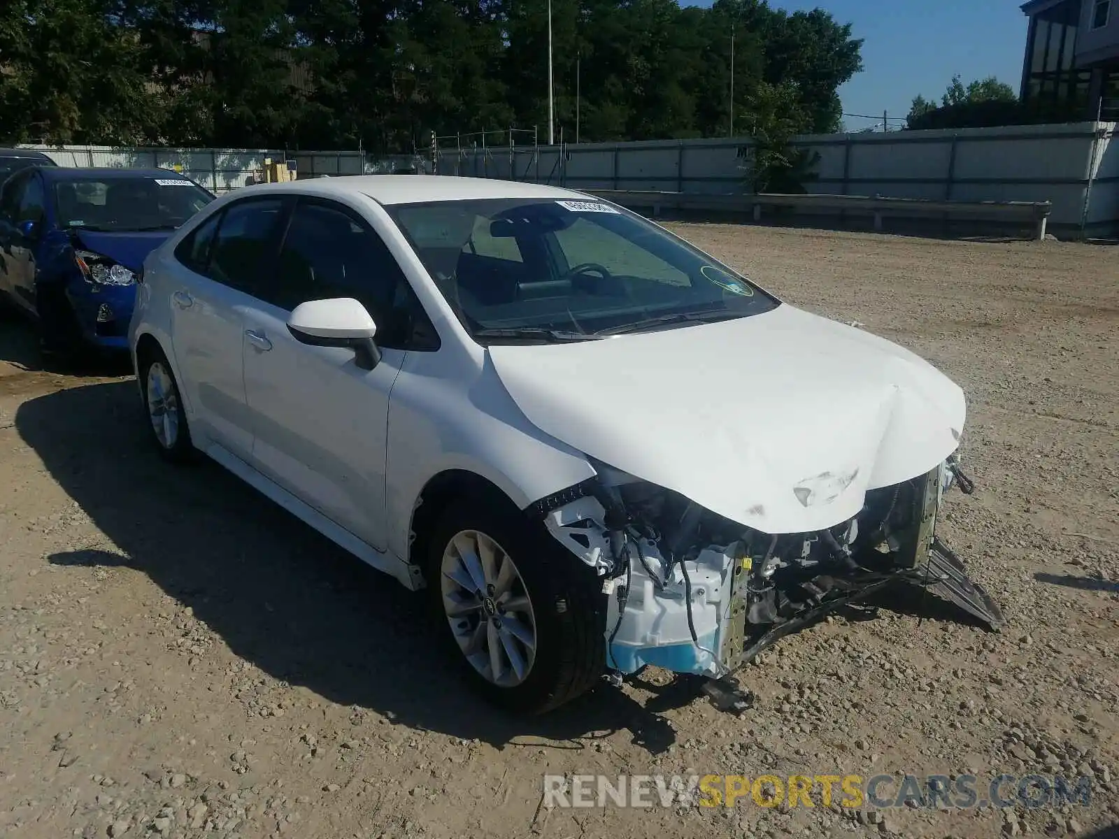 1 Photograph of a damaged car 5YFVPRAE5LP095861 TOYOTA COROLLA 2020