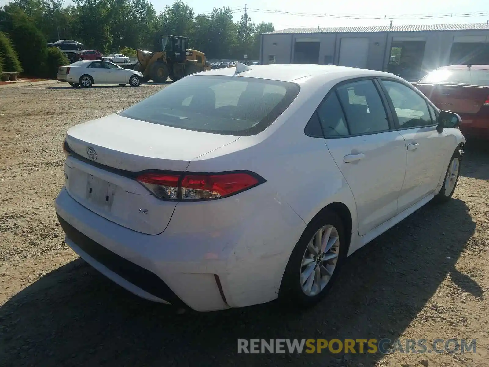 4 Photograph of a damaged car 5YFVPRAE5LP095861 TOYOTA COROLLA 2020