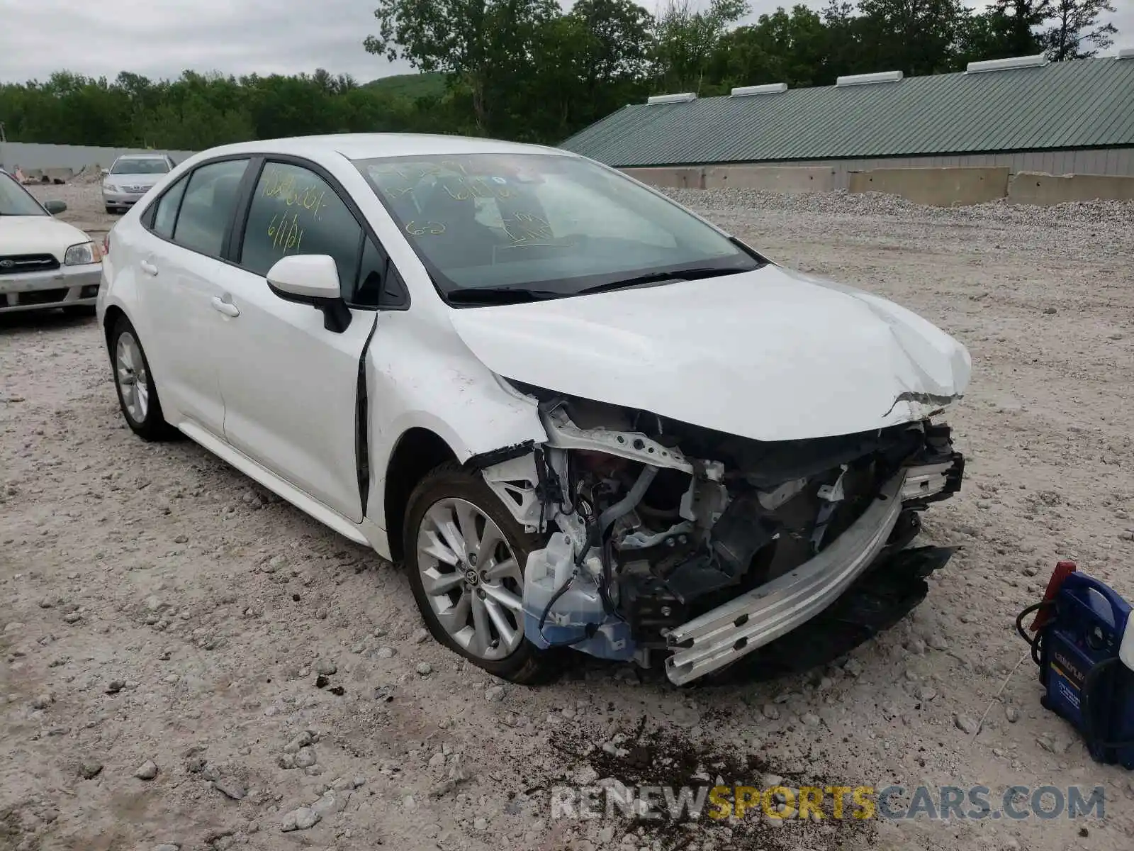 1 Photograph of a damaged car 5YFVPRAE6LP082309 TOYOTA COROLLA 2020